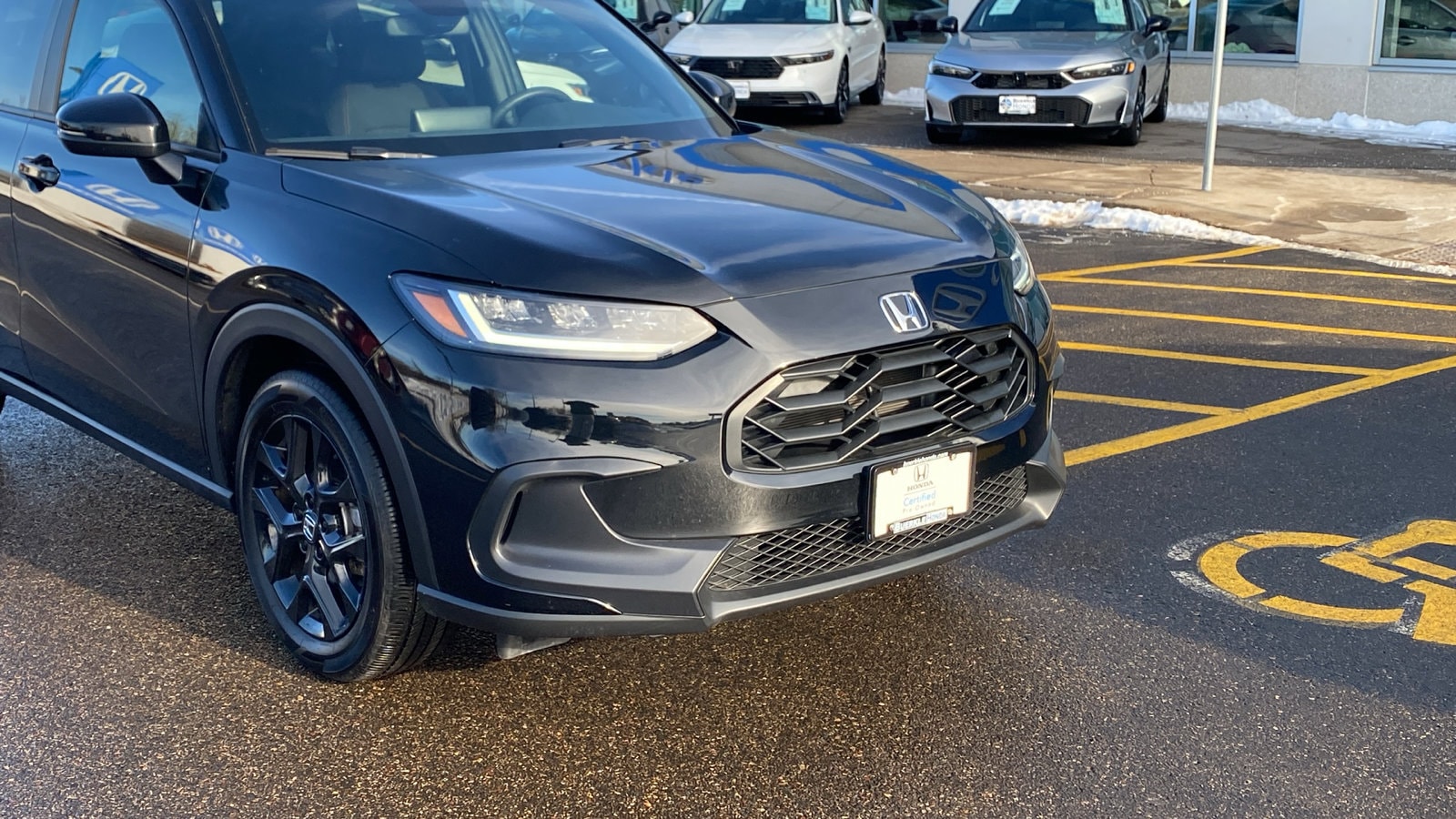 Certified 2025 Honda HR-V Sport with VIN 3CZRZ2H58SM722366 for sale in Saint Paul, Minnesota