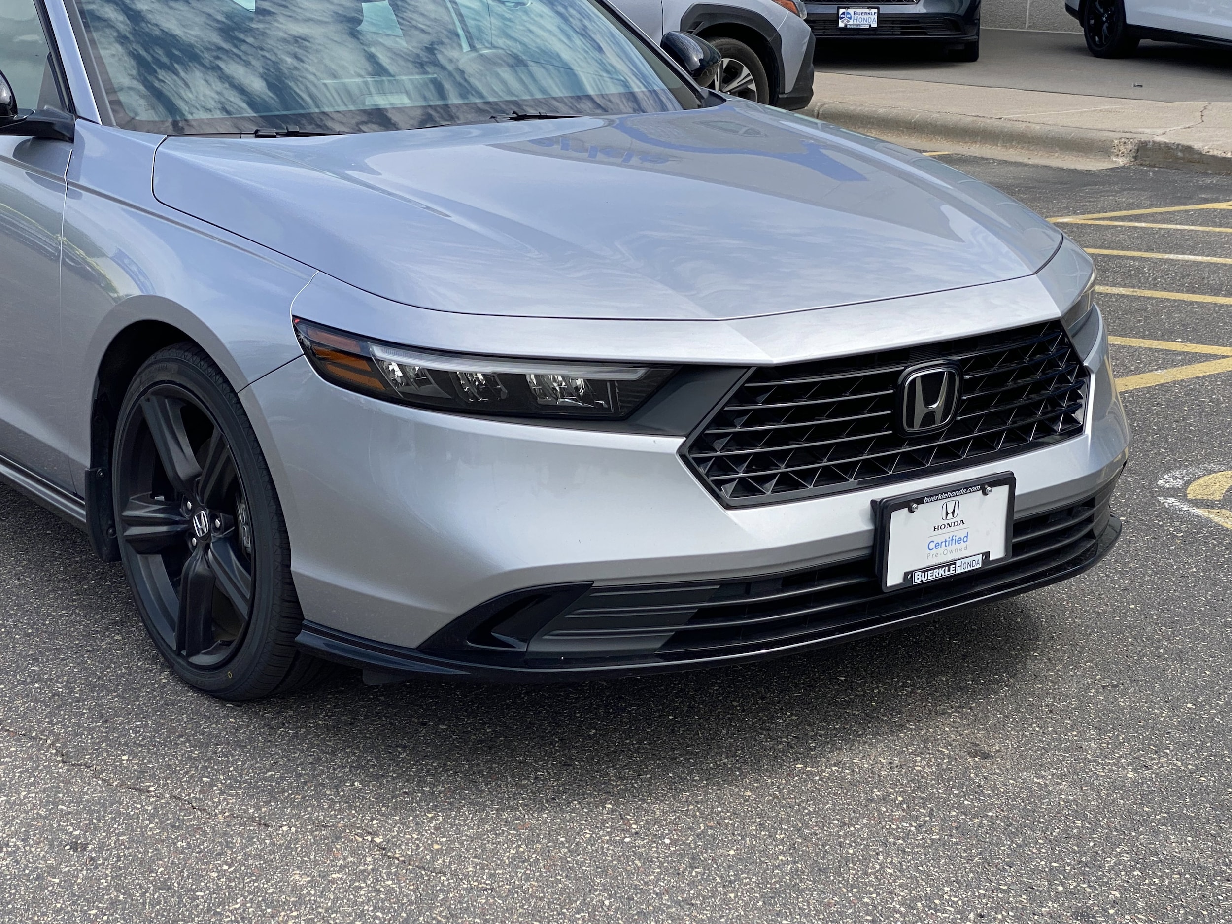 Certified 2023 Honda Accord Hybrid Sport-L with VIN 1HGCY2F70PA034970 for sale in Saint Paul, Minnesota