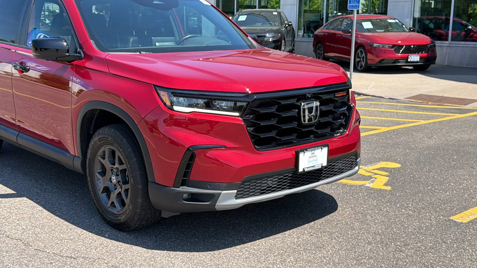 Certified 2025 Honda Pilot TrailSport with VIN 5FNYG1H61SB024163 for sale in Saint Paul, Minnesota