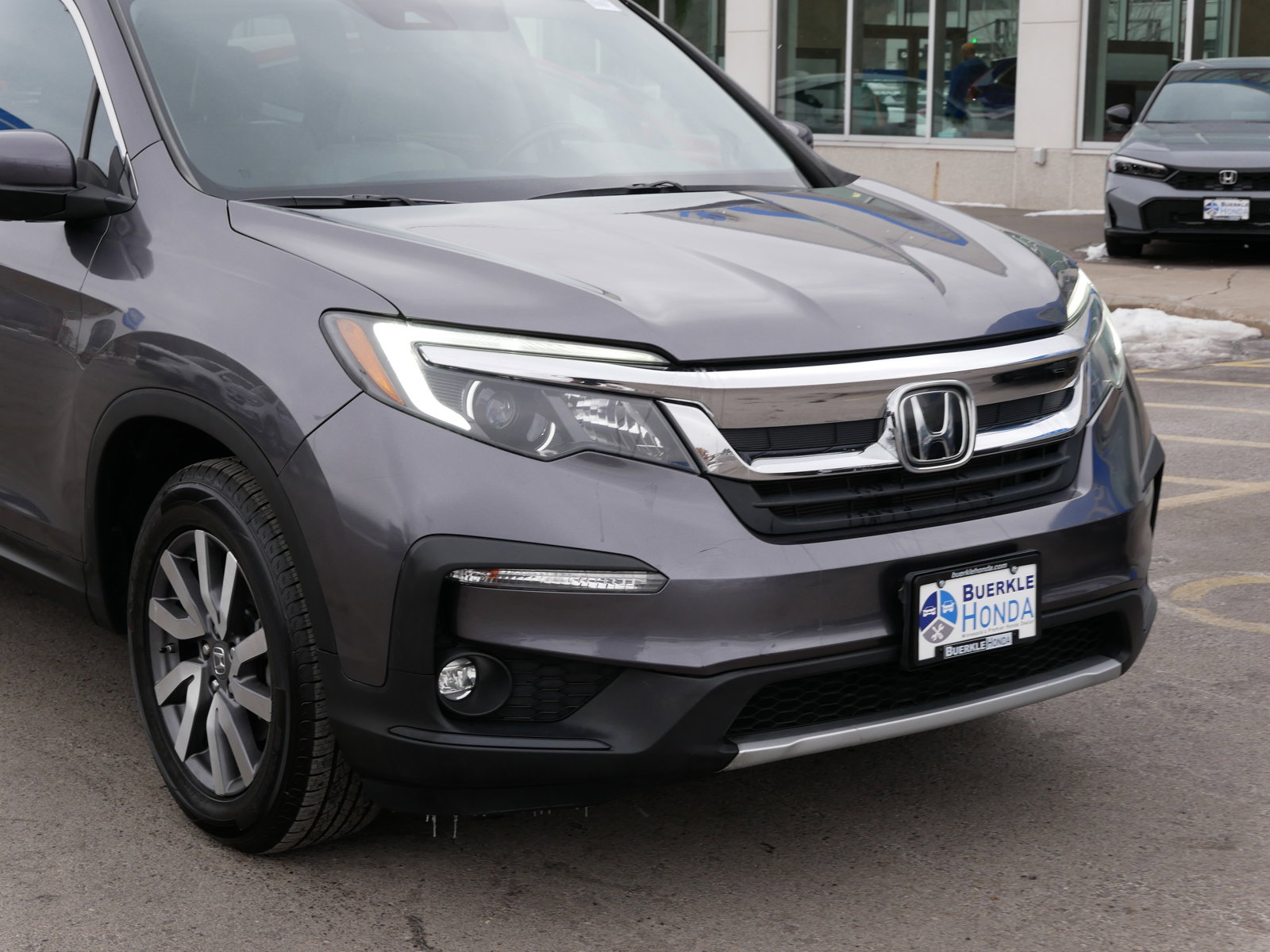 Certified 2019 Honda Pilot EX-L with VIN 5FNYF6H55KB049803 for sale in Saint Paul, Minnesota