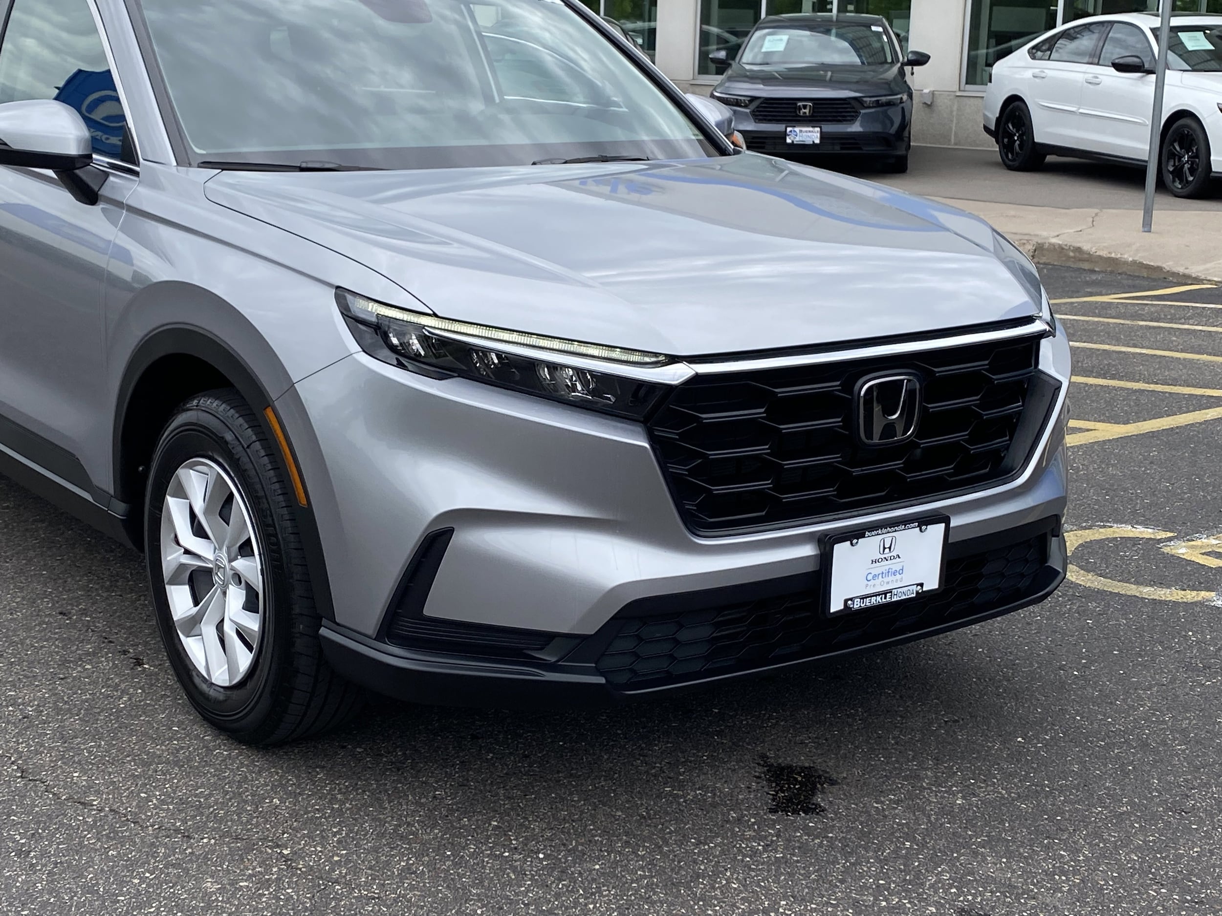Certified 2025 Honda CR-V LX with VIN 2HKRS4H24SH457138 for sale in Saint Paul, Minnesota
