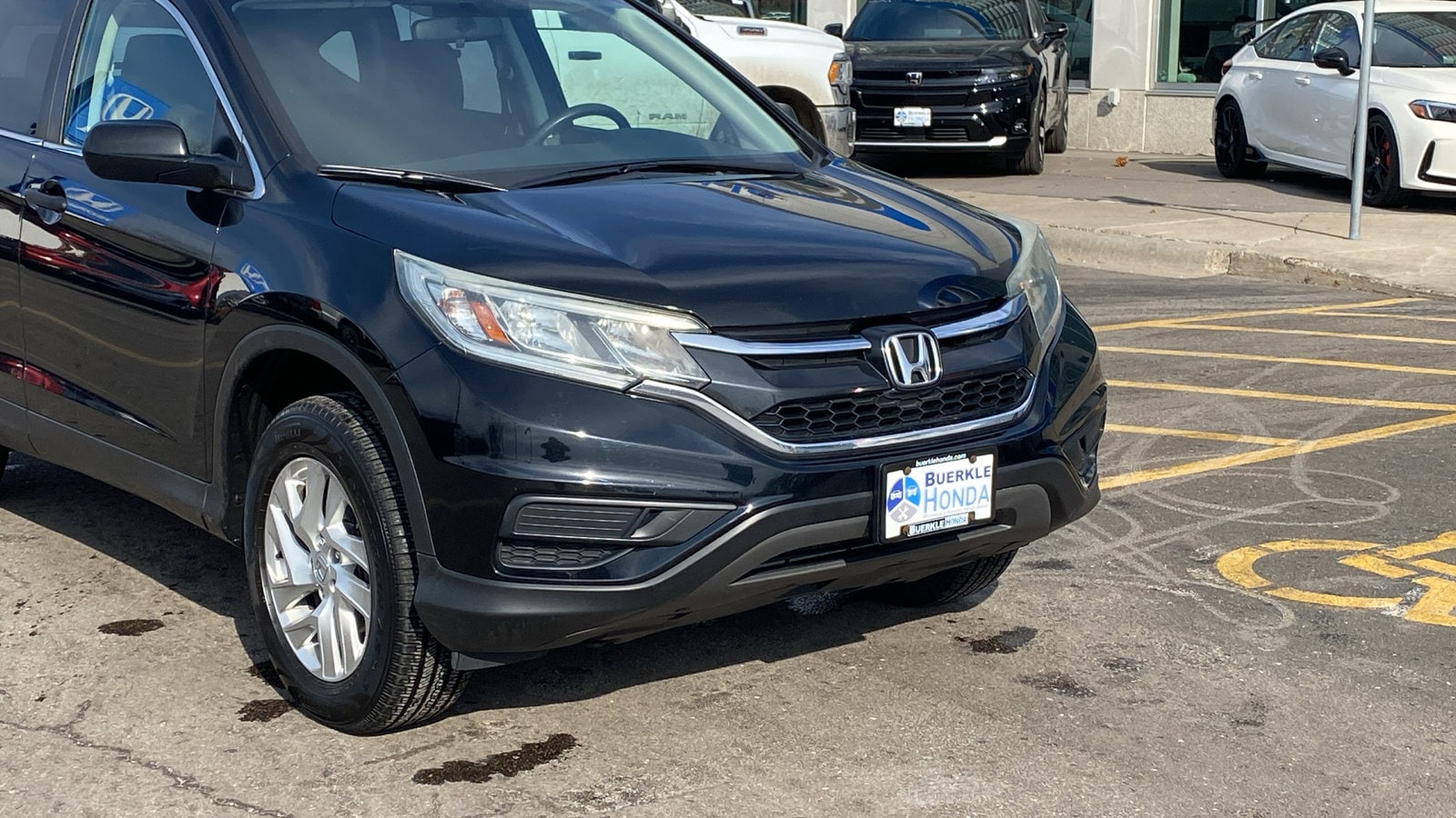 Used 2015 Honda CR-V LX with VIN 5J6RM4H38FL061387 for sale in Saint Paul, Minnesota