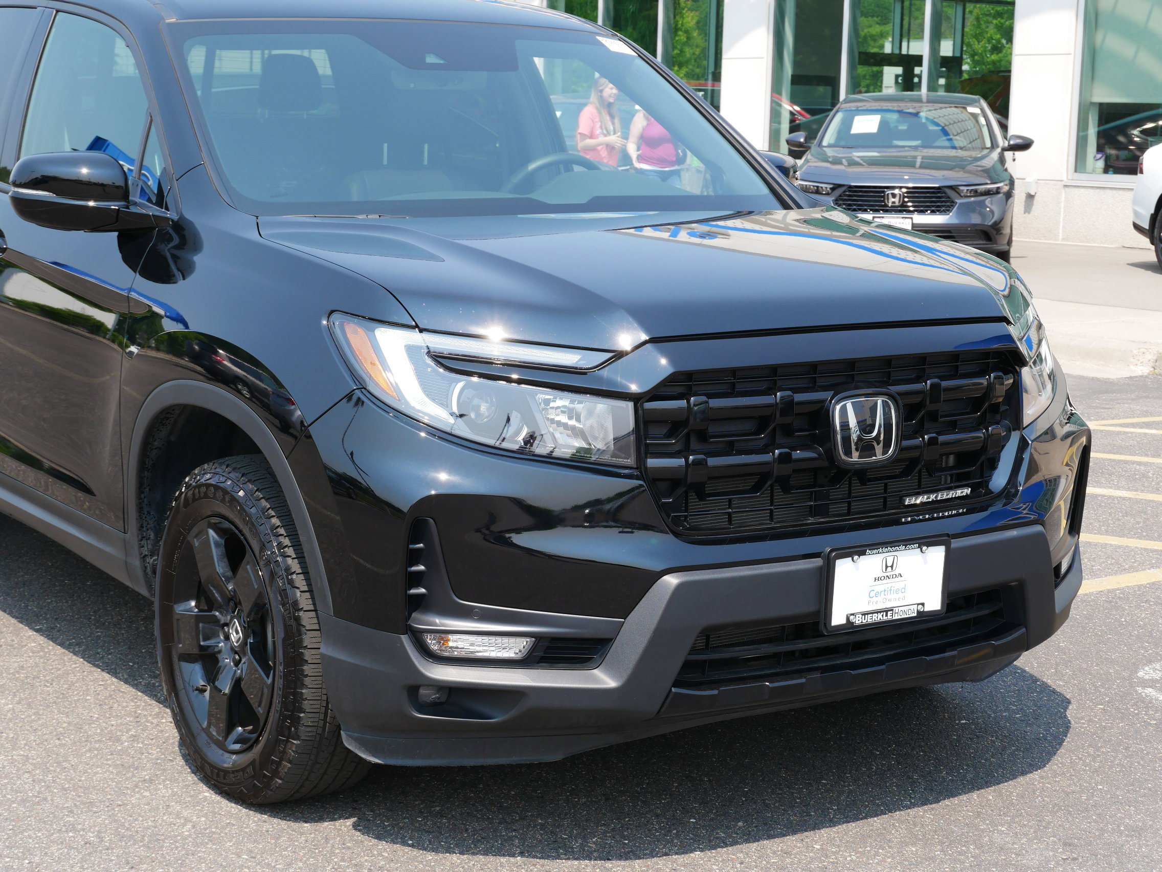 Certified 2024 Honda Ridgeline Black Edition with VIN 5FPYK3F82RB019957 for sale in Saint Paul, Minnesota