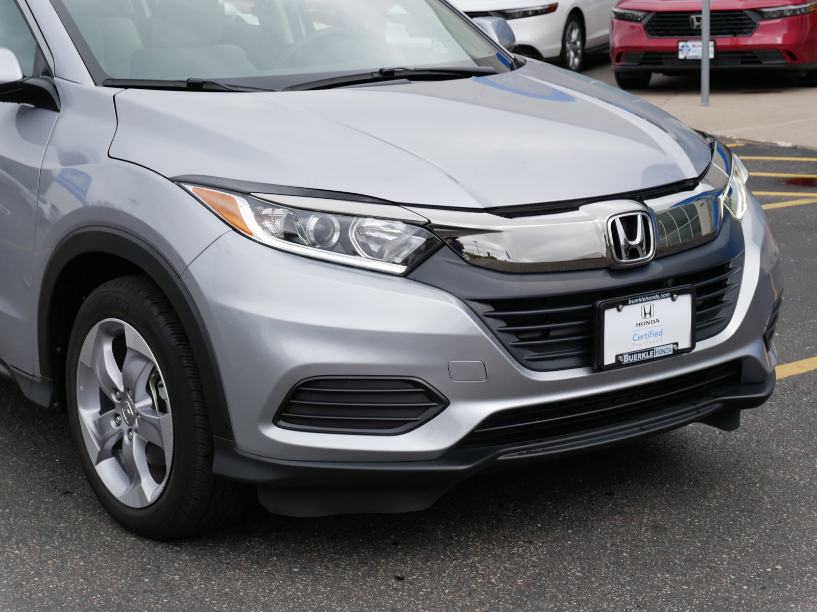 Certified 2022 Honda HR-V LX with VIN 3CZRU6H35NM711270 for sale in Saint Paul, MN