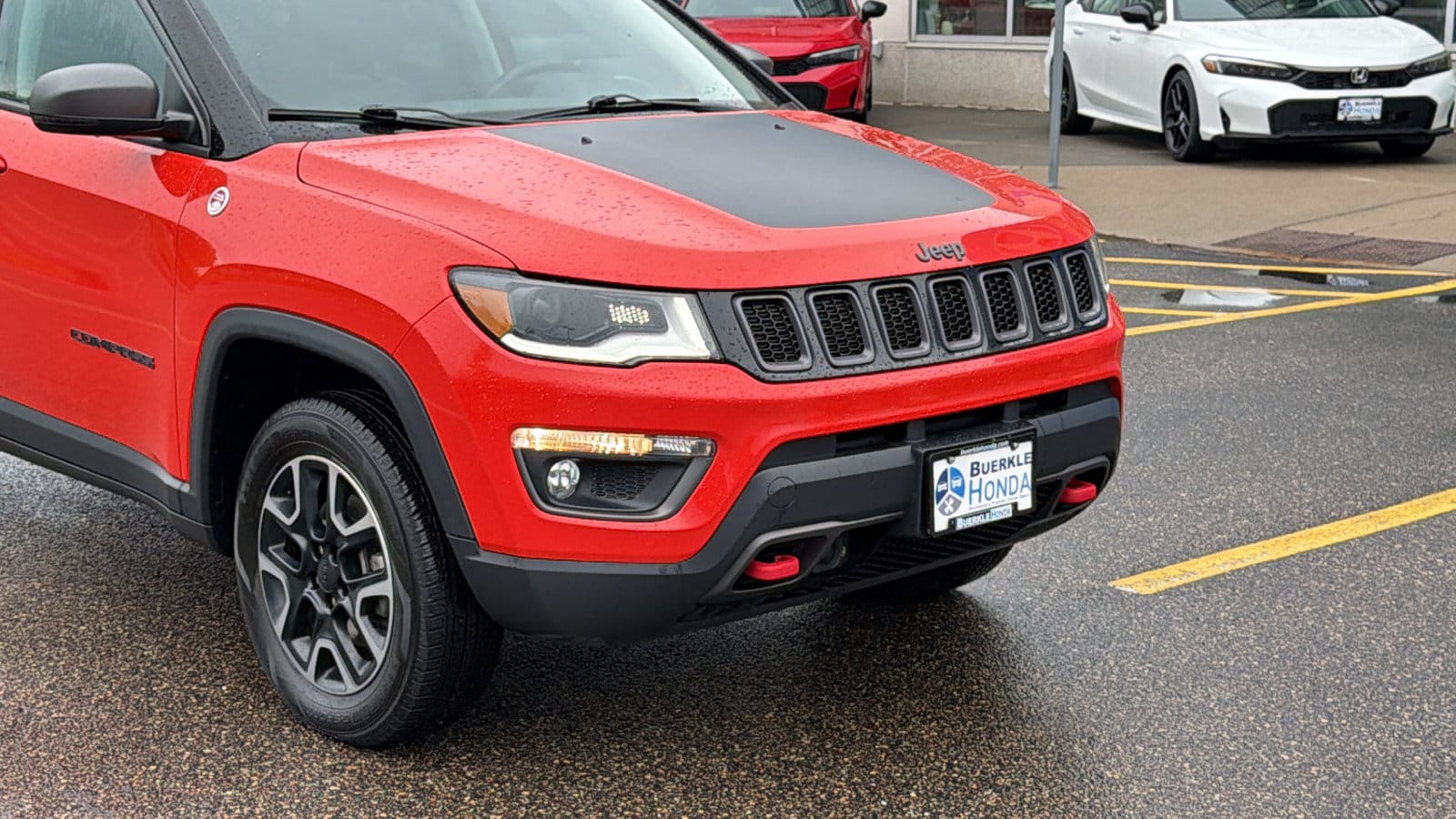 Used 2019 Jeep Compass Trailhawk with VIN 3C4NJDDBXKT668450 for sale in Saint Paul, Minnesota