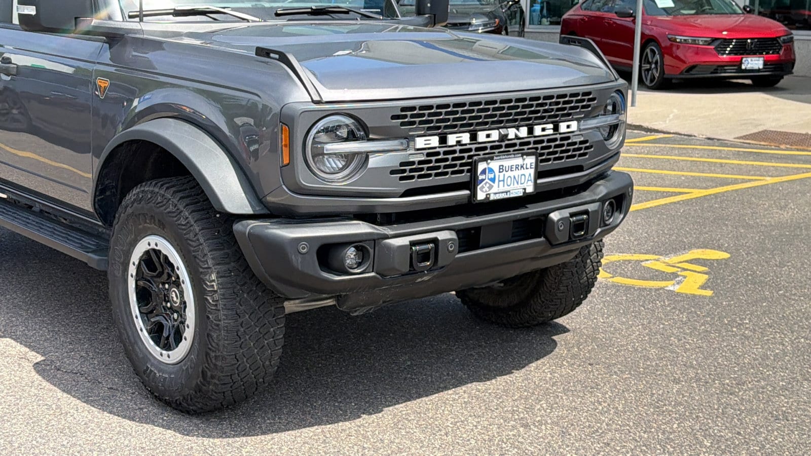 Used 2023 Ford Bronco 4-Door Badlands with VIN 1FMEE5DP5PLC00209 for sale in Saint Paul, Minnesota