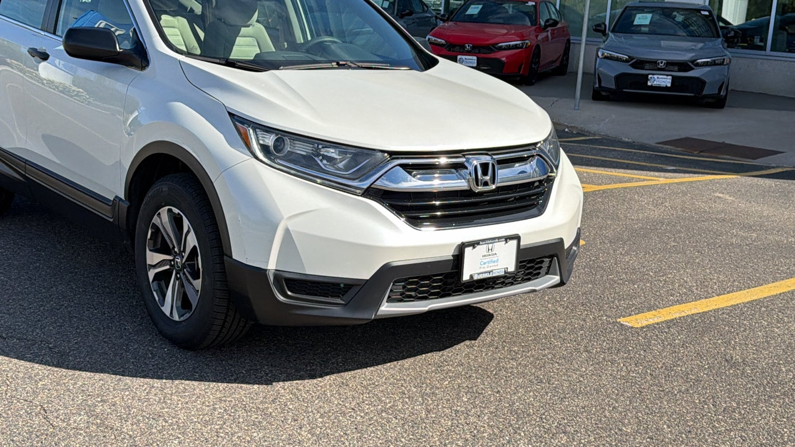Certified 2018 Honda CR-V LX with VIN 5J6RW6H38JL003147 for sale in Saint Paul, Minnesota