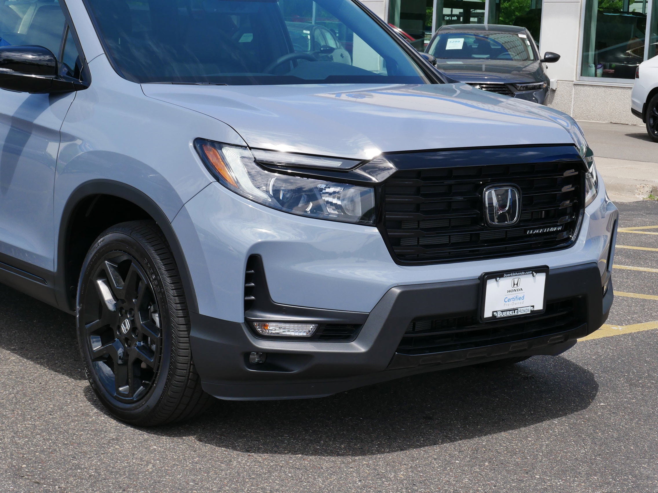 Certified 2025 Honda Passport Black Edition with VIN 5FNYF8H82SB015730 for sale in Saint Paul, Minnesota