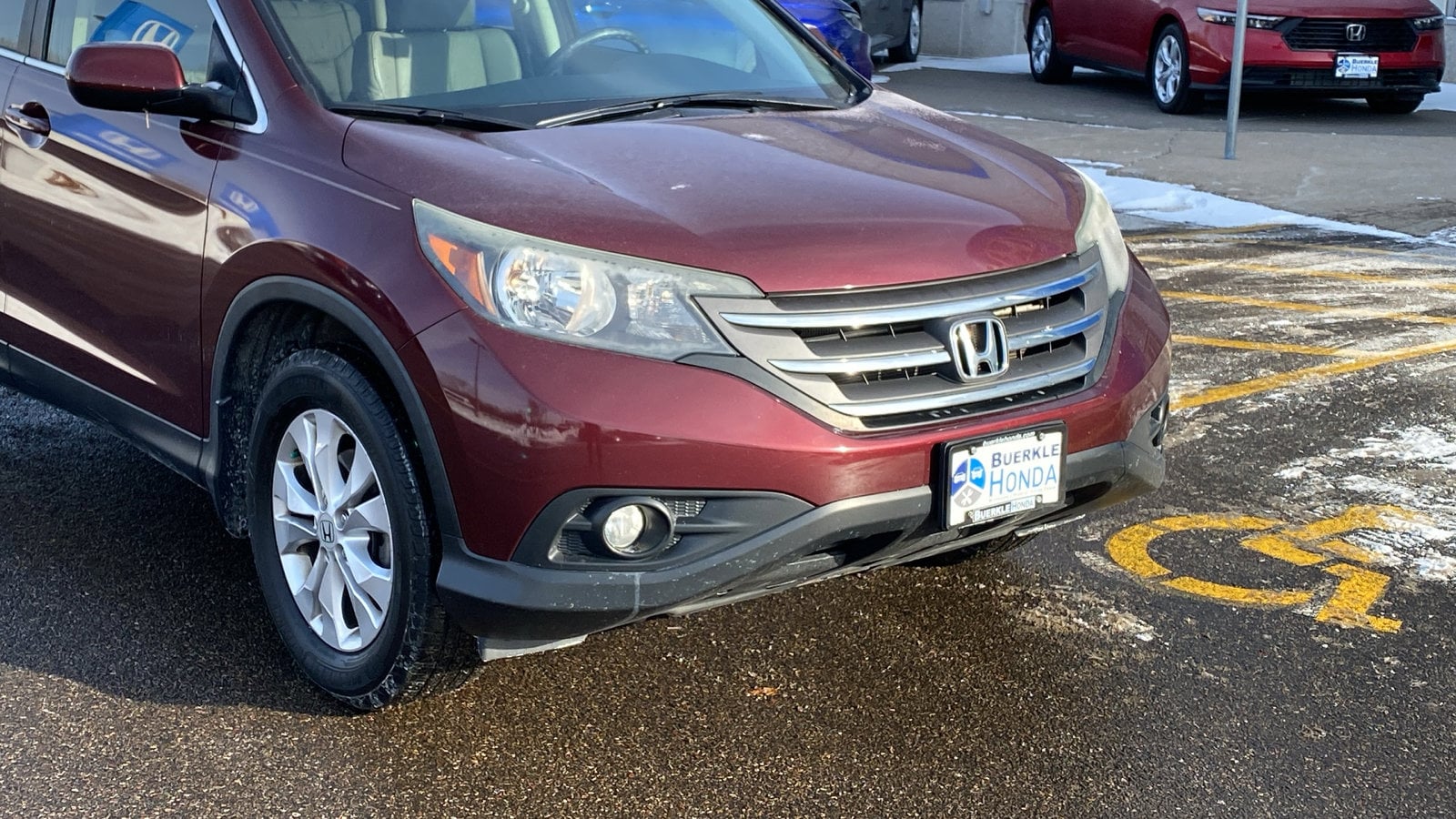 Used 2014 Honda CR-V EX-L with VIN 5J6RM3H77EL029476 for sale in Saint Paul, Minnesota