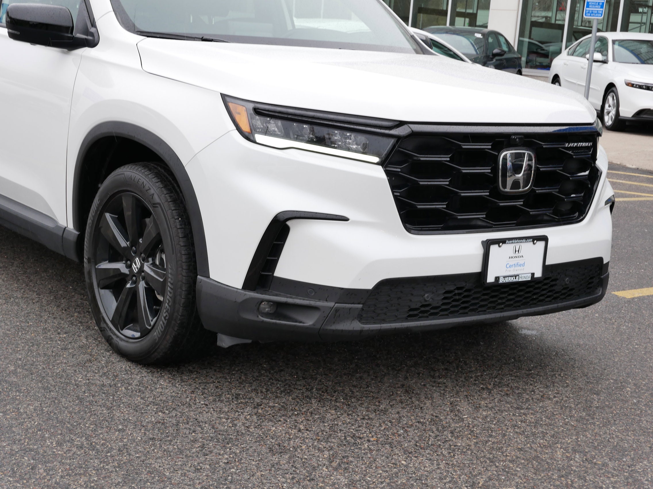Certified 2025 Honda Pilot Black Edition with VIN 5FNYG1H93SB042982 for sale in Saint Paul, Minnesota