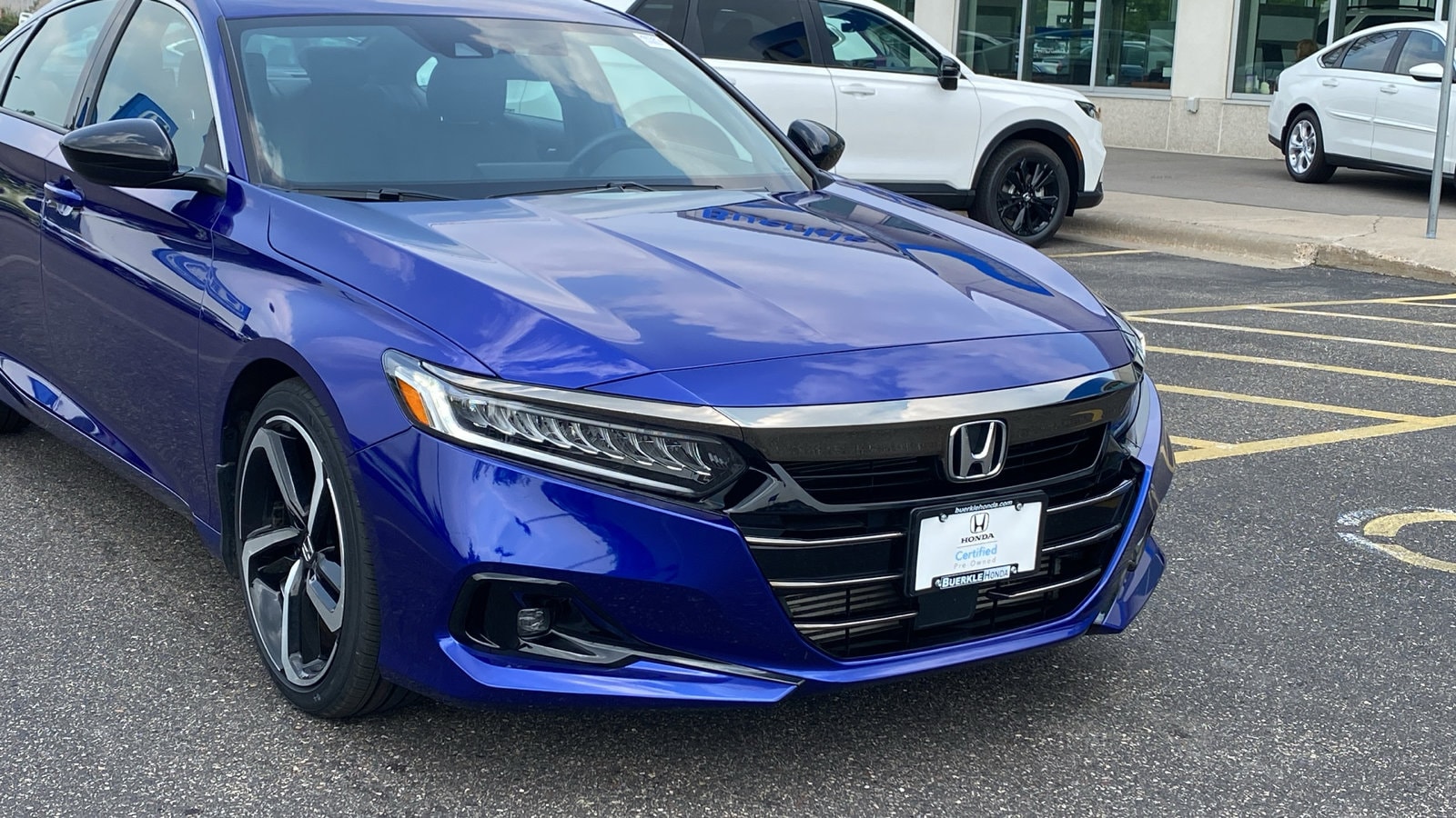 Certified 2022 Honda Accord Sport with VIN 1HGCV1F34NA083635 for sale in Saint Paul, Minnesota