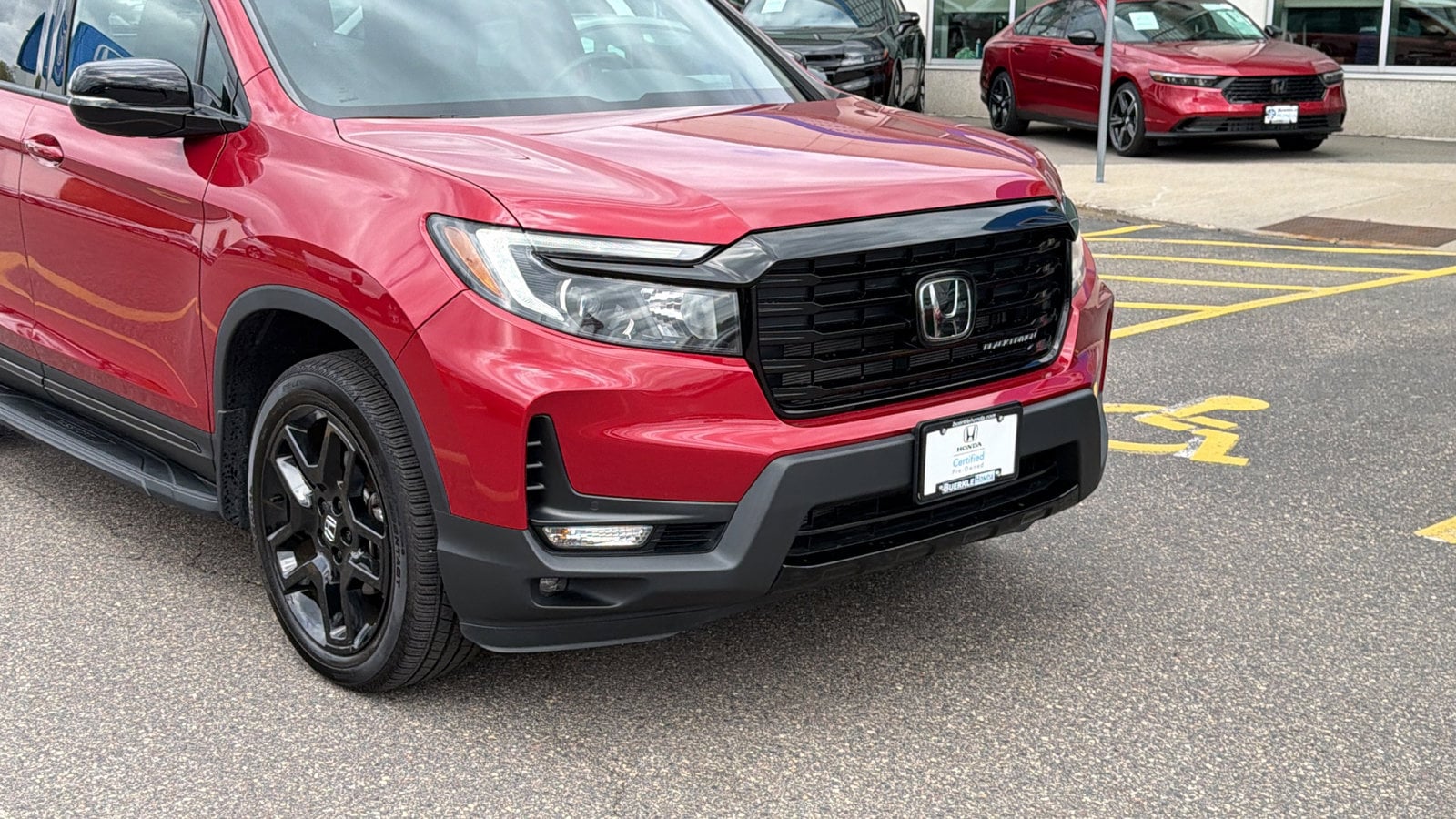 Certified 2024 Honda Passport Black Edition with VIN 5FNYF8H81RB014465 for sale in Saint Paul, Minnesota