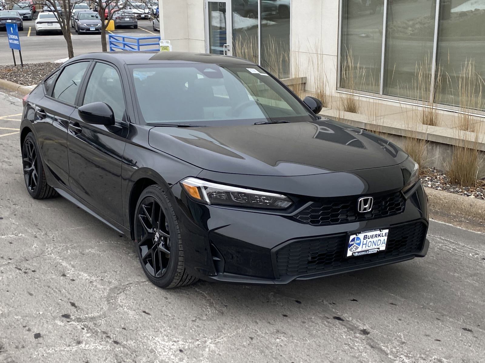 Used 2025 Honda Civic Hatchback Sport with VIN 19XFL2H89SE000872 for sale in Saint Paul, Minnesota