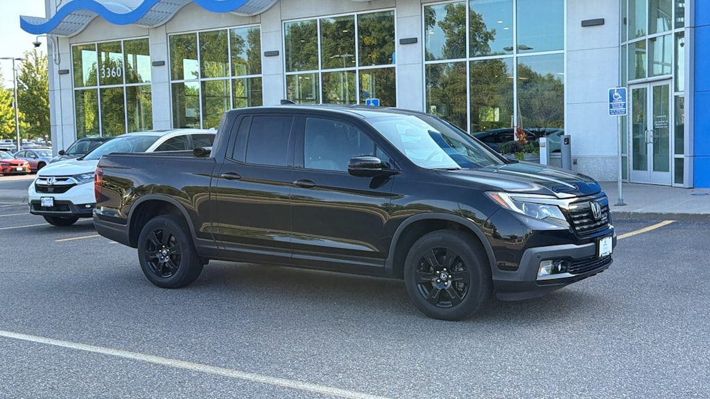 Certified 2017 Honda Ridgeline Black Edition AWD Truck Crew Cab
