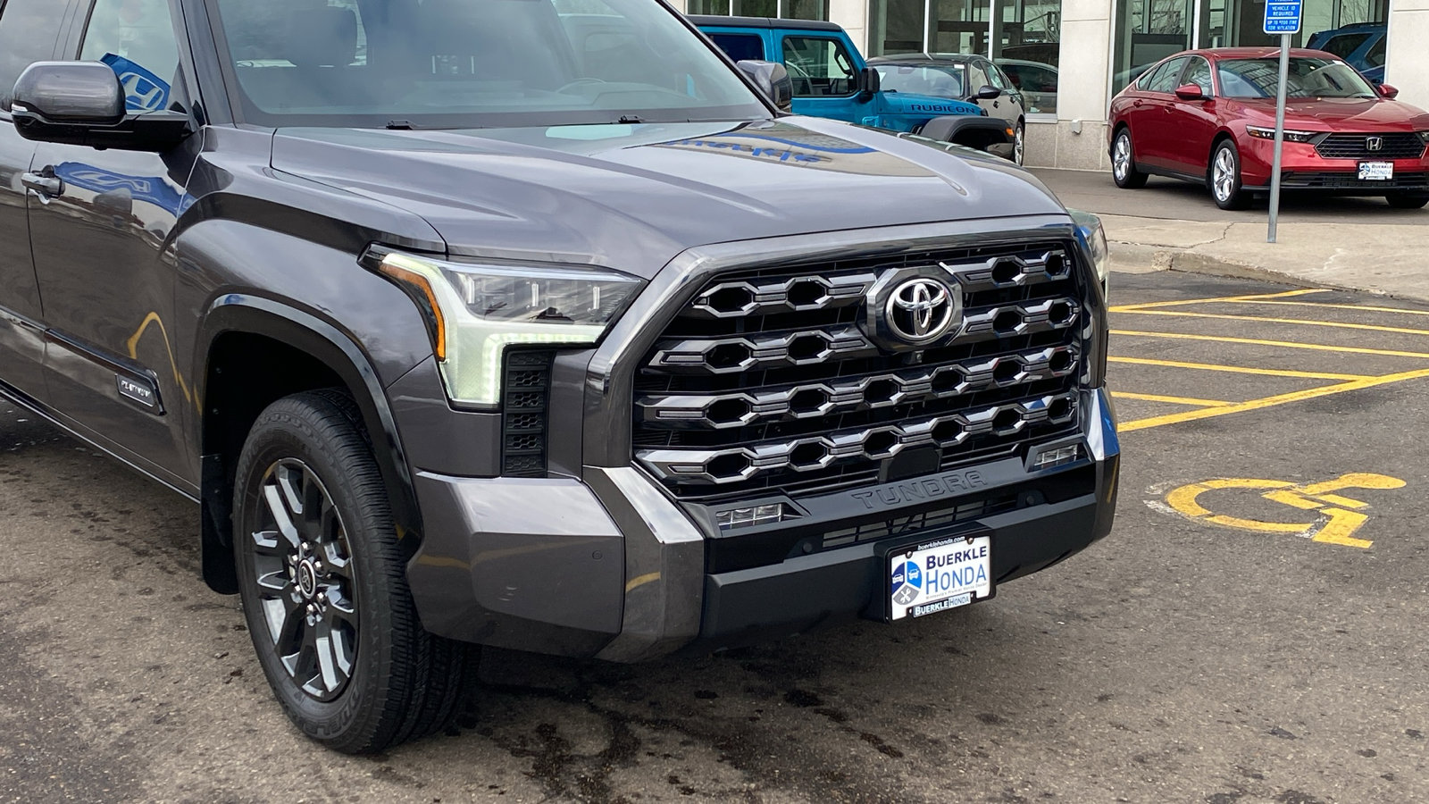 Used 2023 Toyota Tundra Platinum with VIN 5TFNA5DB8PX105351 for sale in Saint Paul, Minnesota