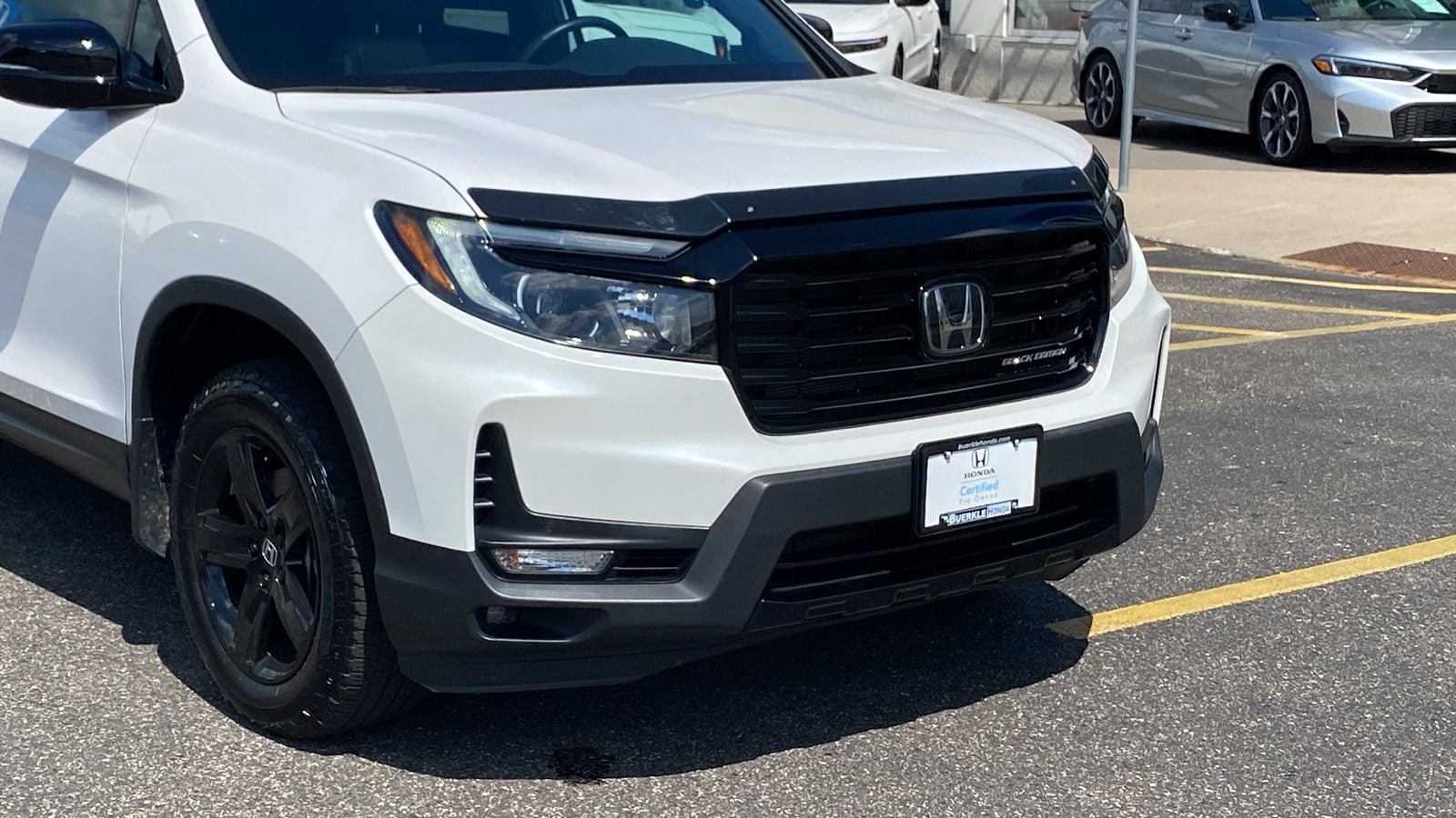 Certified 2023 Honda Ridgeline Black Edition with VIN 5FPYK3F80PB052985 for sale in Saint Paul, Minnesota