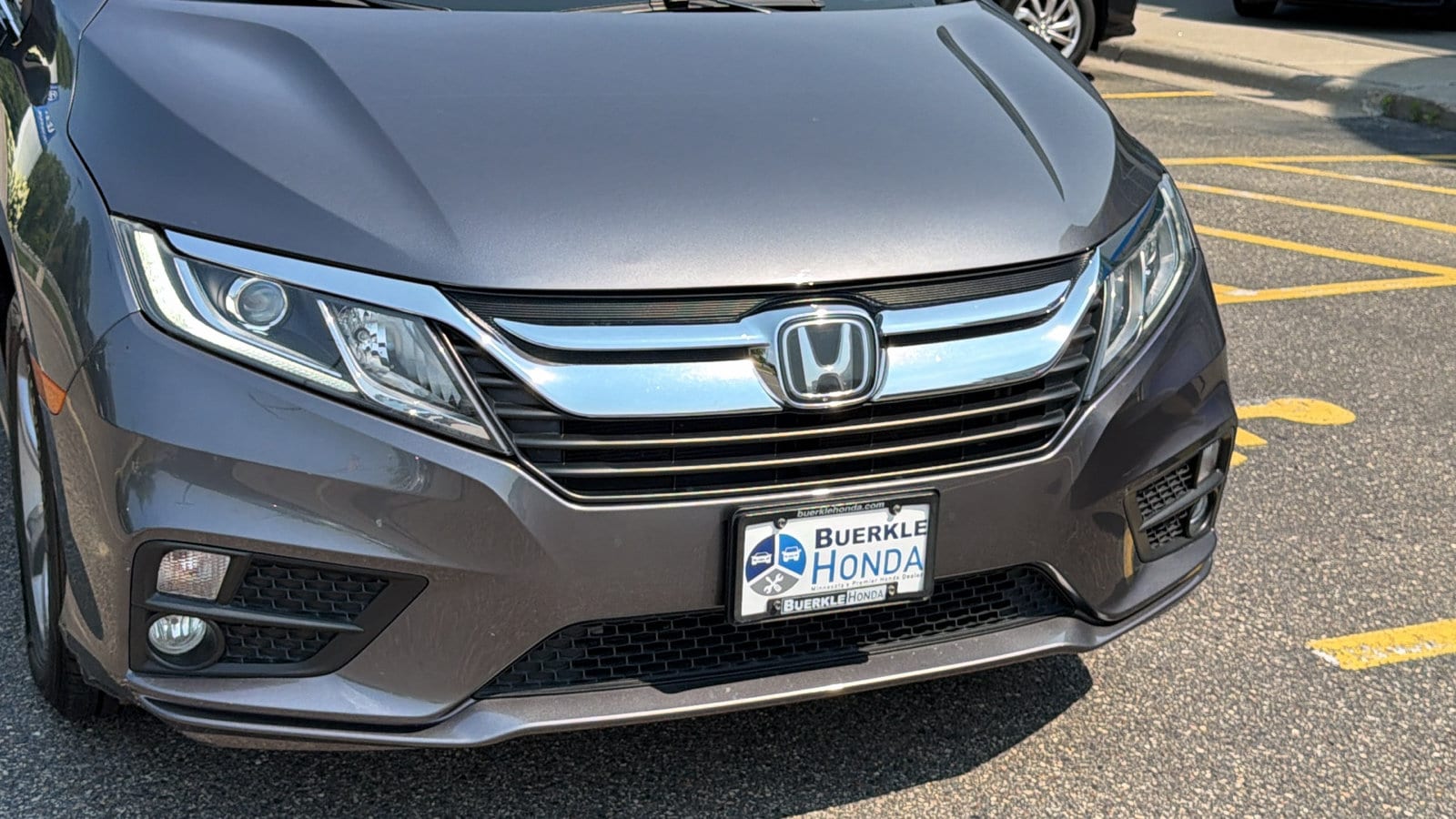 Used 2019 Honda Odyssey EX-L with VIN 5FNRL6H72KB130465 for sale in Saint Paul, Minnesota