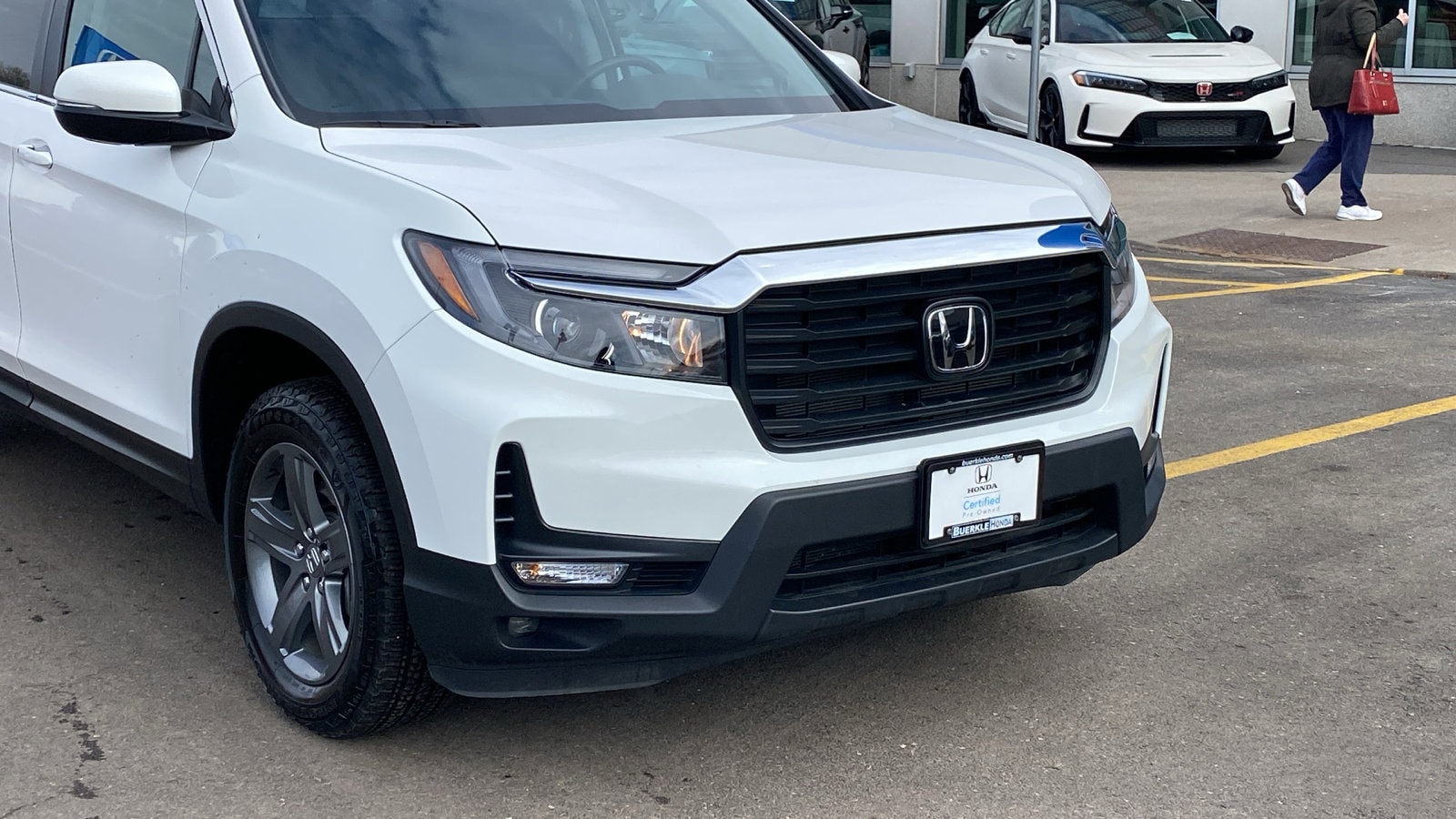 Certified 2023 Honda Ridgeline RTL with VIN 5FPYK3F57PB041729 for sale in Saint Paul, Minnesota