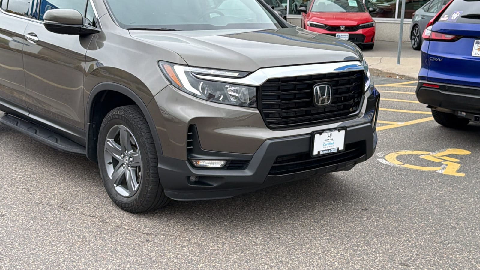 Certified 2022 Honda Ridgeline RTL-E with VIN 5FPYK3F72NB028580 for sale in Saint Paul, Minnesota