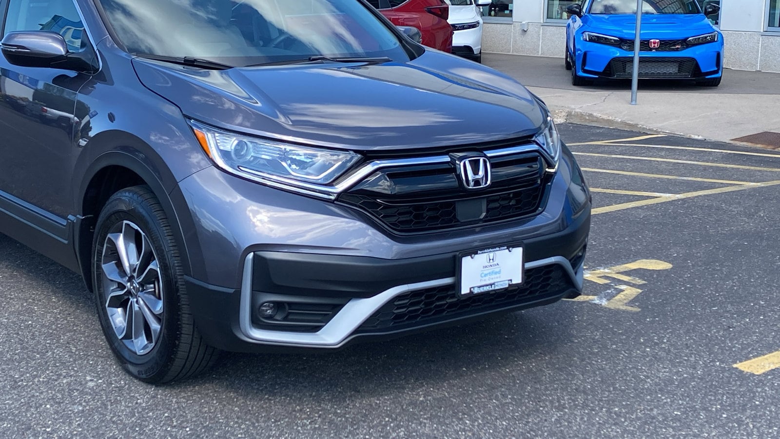 Certified 2022 Honda CR-V EX with VIN 7FARW2H59NE055724 for sale in Saint Paul, Minnesota