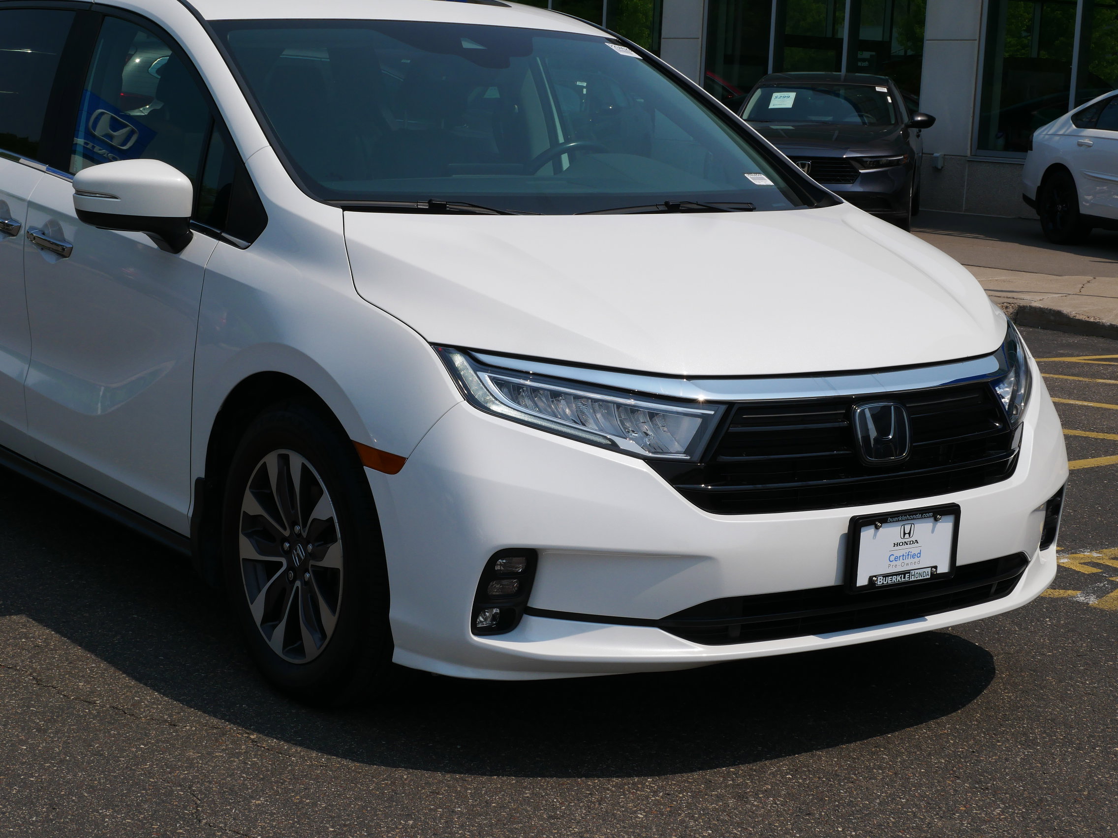 Certified 2022 Honda Odyssey EX-L with VIN 5FNRL6H7XNB031669 for sale in Saint Paul, Minnesota