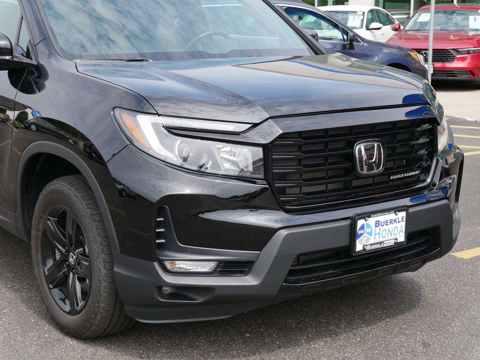 Used 2023 Honda Ridgeline Black Edition with VIN 5FPYK3F88PB044584 for sale in Saint Paul, MN