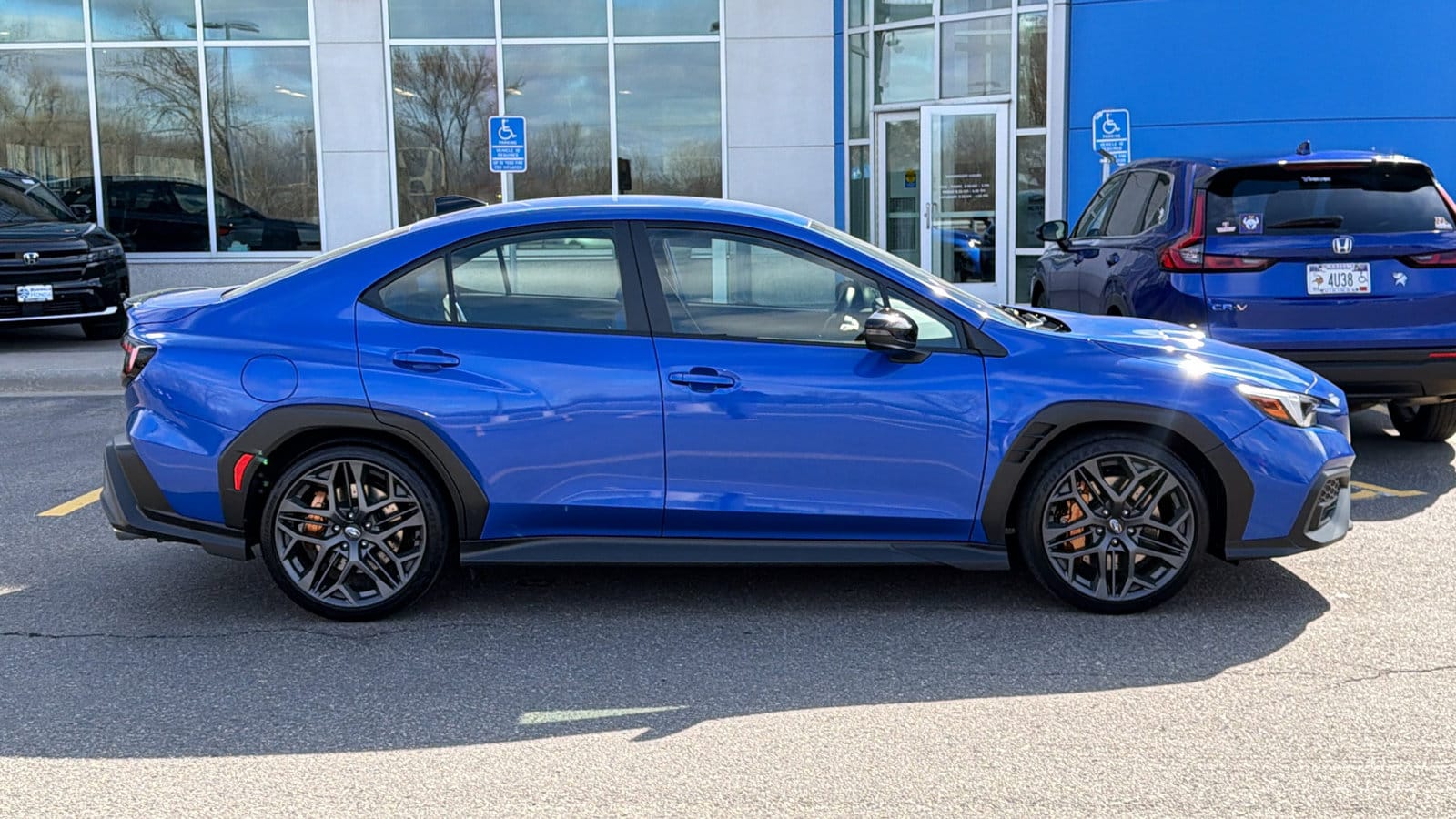 Used 2025 Subaru WRX tS with VIN JF1VBAZ63S9806853 for sale in Saint Paul, Minnesota