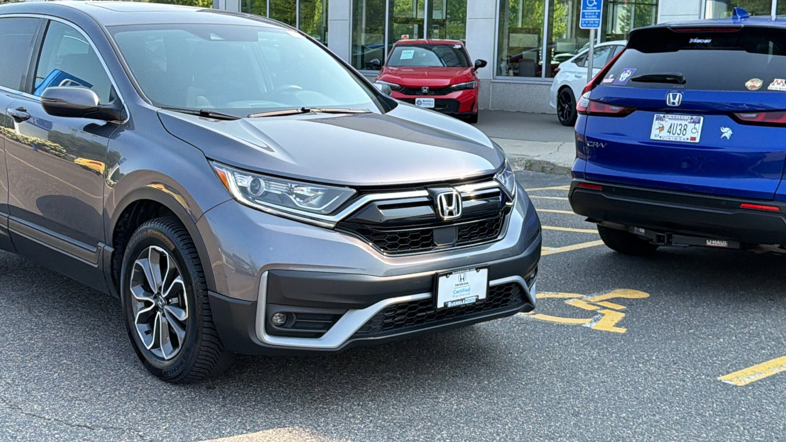 Certified 2020 Honda CR-V EX with VIN 5J6RW2H59LL006586 for sale in Saint Paul, Minnesota