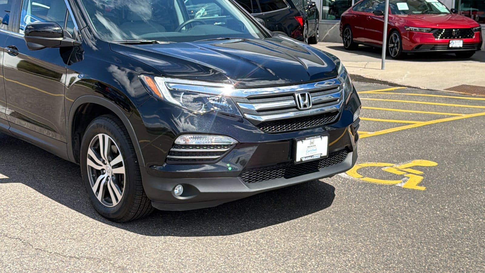 Certified 2016 Honda Pilot EX with VIN 5FNYF6H38GB071431 for sale in Saint Paul, Minnesota