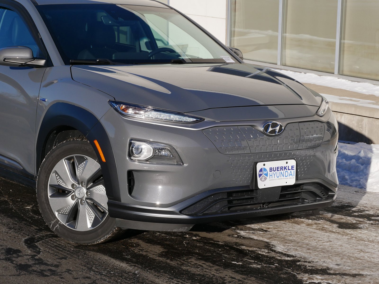 Certified 2019 Hyundai Kona EV Ultimate with VIN KM8K53AG0KU051710 for sale in Saint Paul, Minnesota