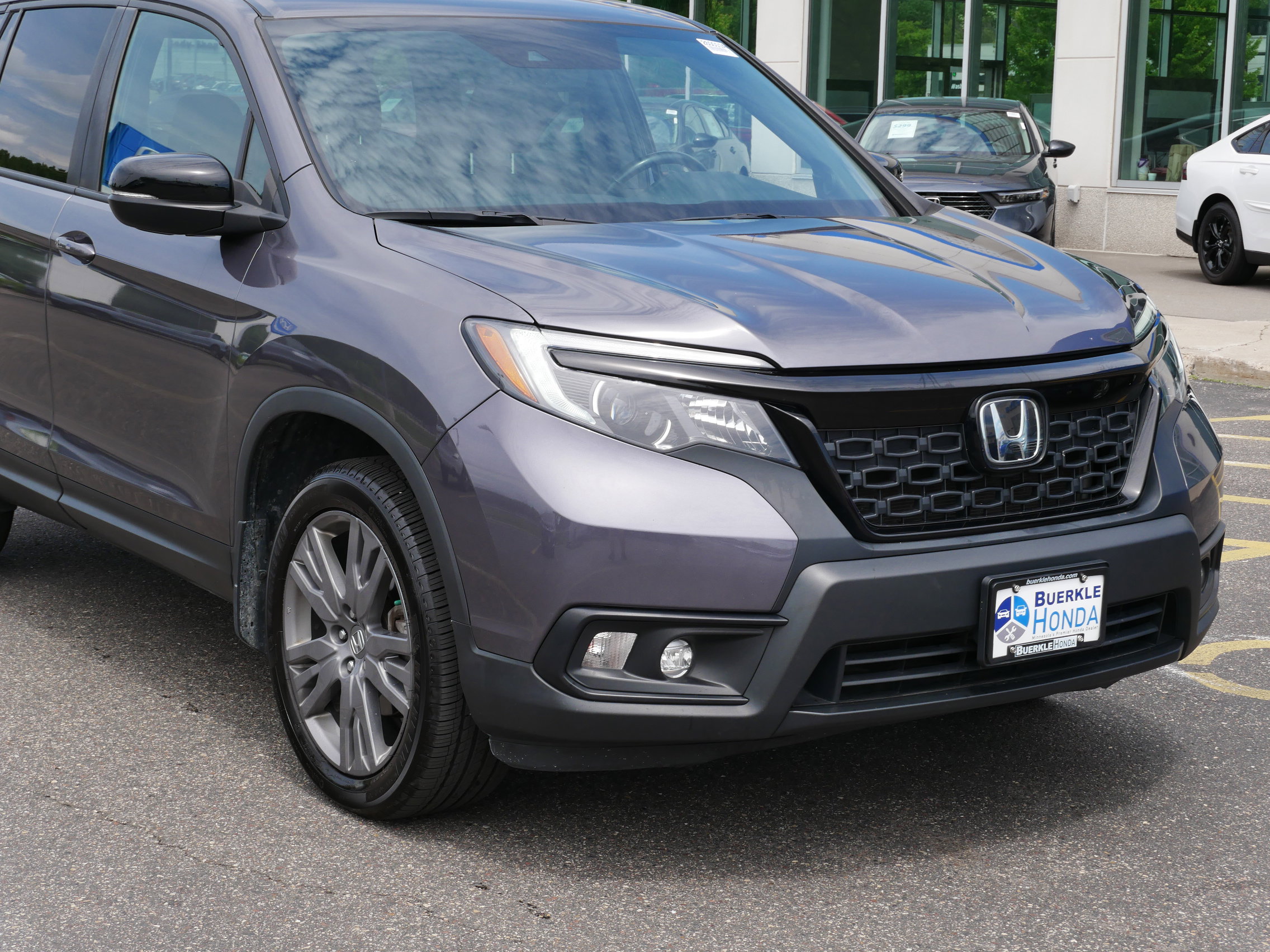 Certified 2019 Honda Passport EX-L with VIN 5FNYF8H52KB027687 for sale in Saint Paul, Minnesota