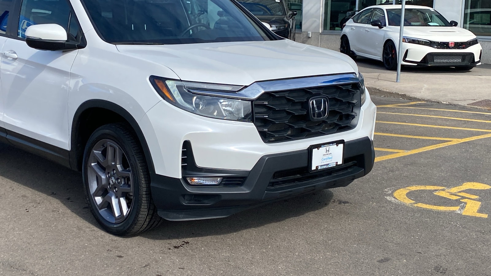 Certified 2023 Honda Passport EX-L with VIN 5FNYF8H53PB037474 for sale in Saint Paul, Minnesota