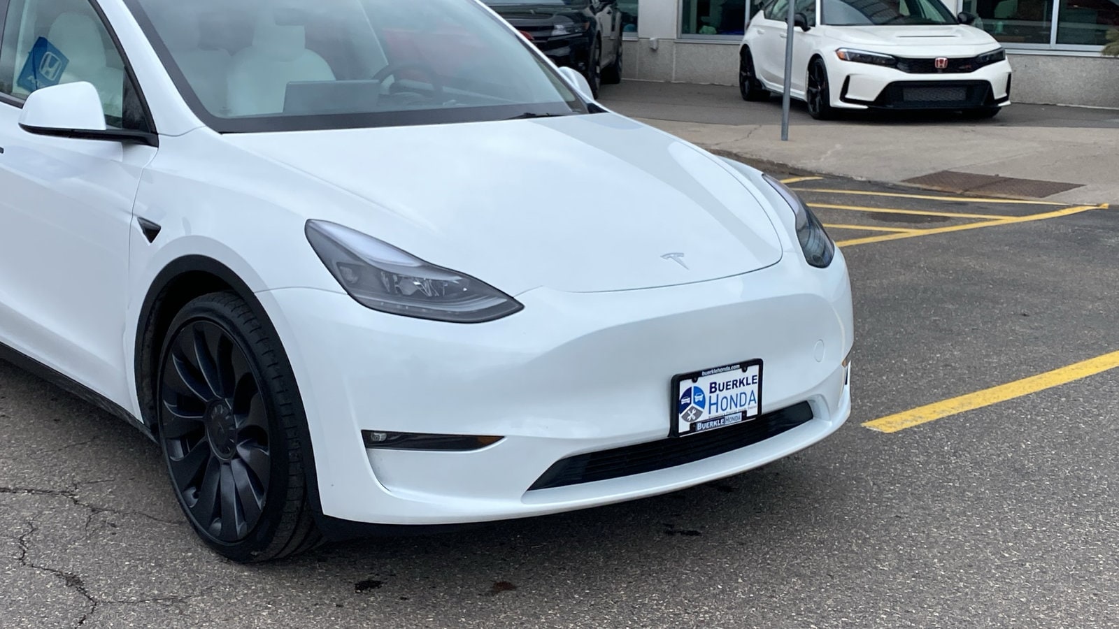 Used 2023 Tesla Model Y Performance with VIN 7SAYGDEF6PF774612 for sale in Saint Paul, Minnesota