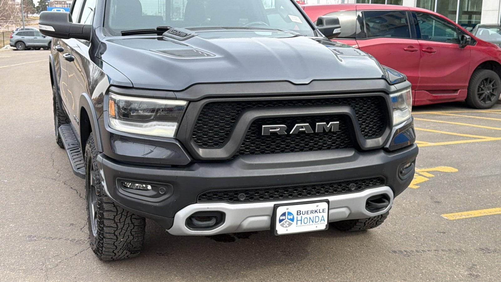 Used 2021 RAM Ram 1500 Pickup Rebel with VIN 1C6SRFLT4MN815874 for sale in Saint Paul, Minnesota