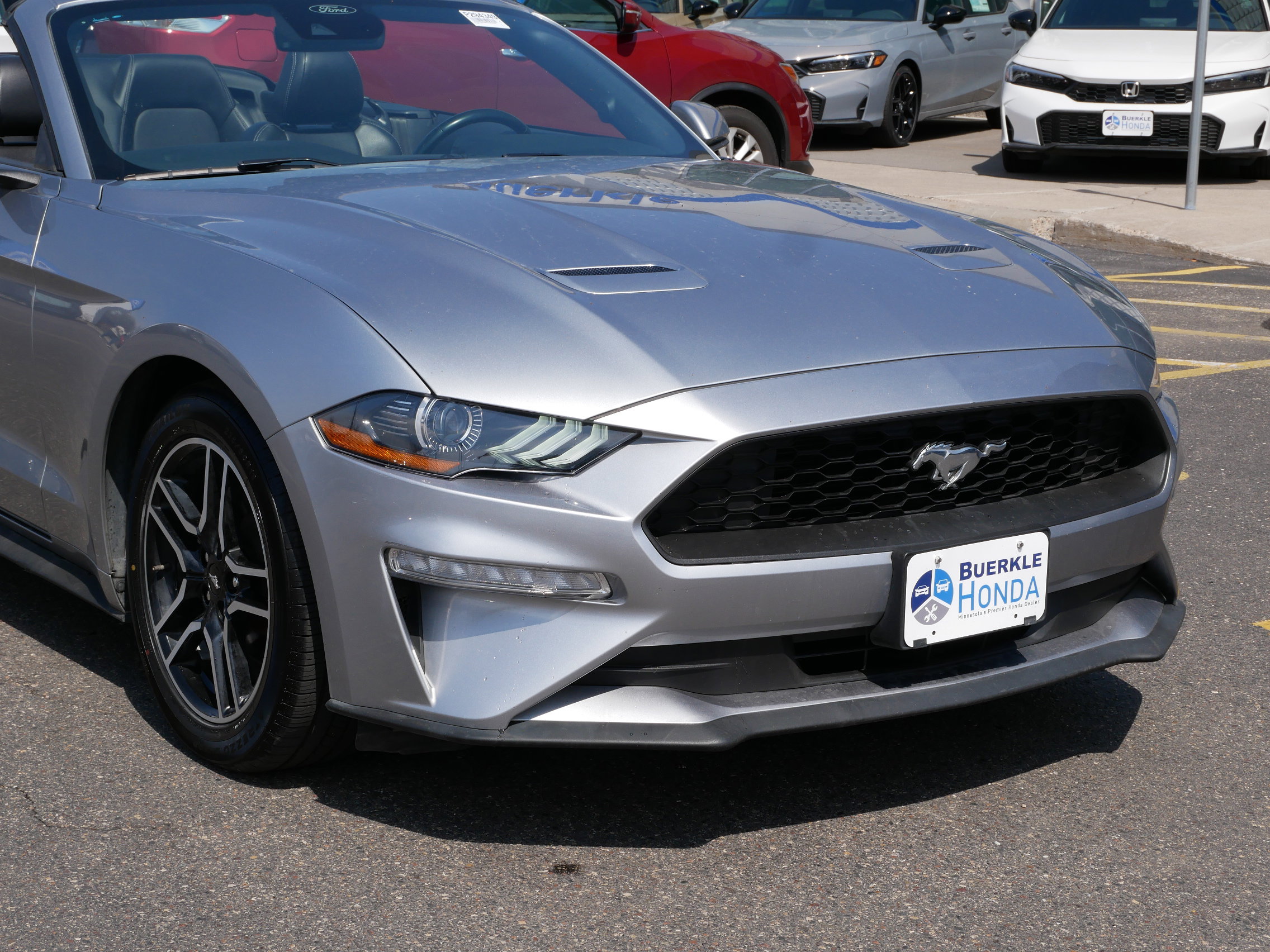Used 2023 Ford Mustang EcoBoost with VIN 1FATP8UH9P5105405 for sale in Saint Paul, Minnesota