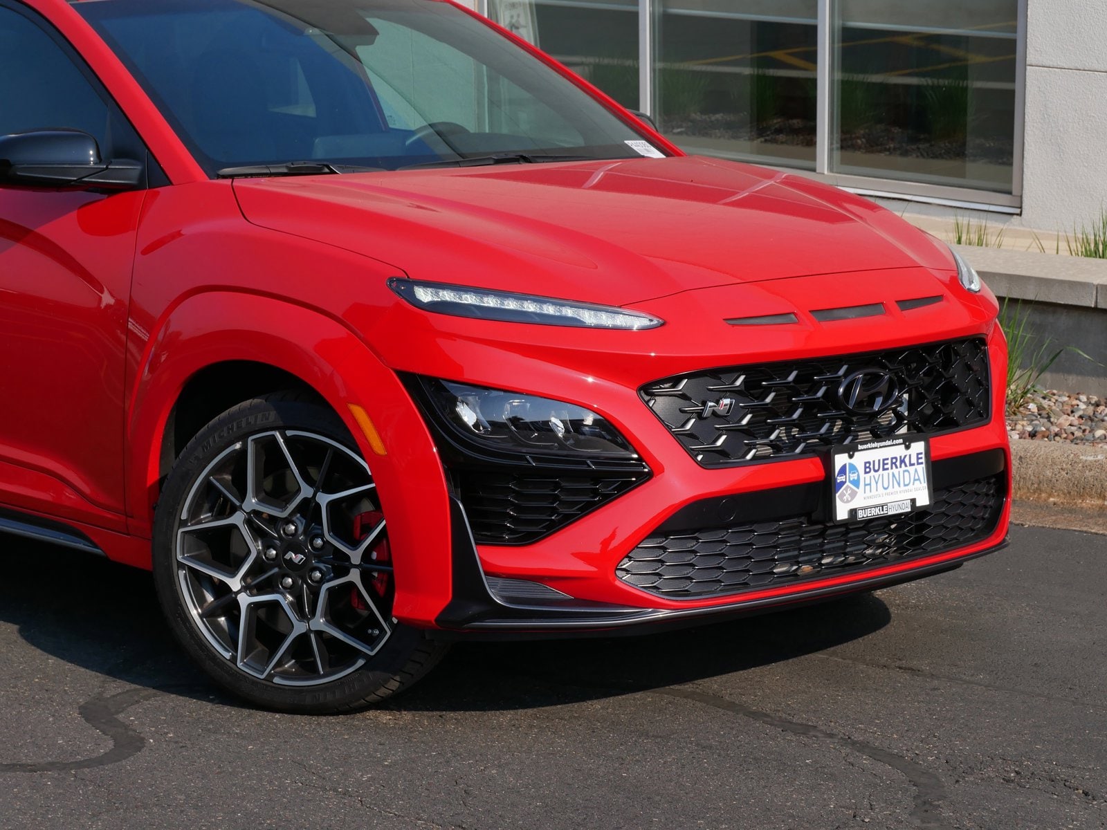 Certified 2023 Hyundai Kona N with VIN KM8KH3ACXPU008164 for sale in Saint Paul, MN