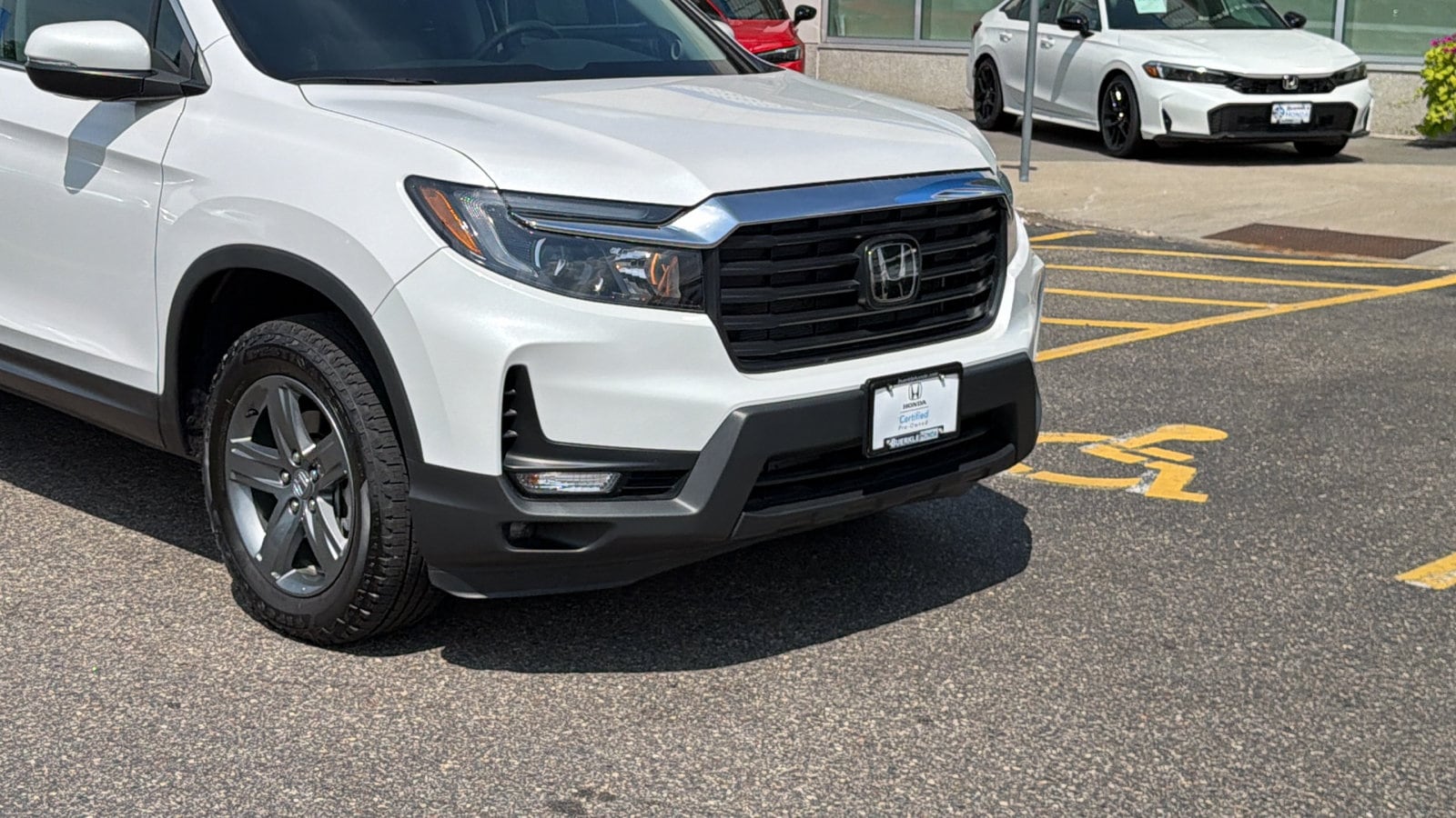 Certified 2023 Honda Ridgeline RTL with VIN 5FPYK3F50PB045380 for sale in Saint Paul, Minnesota