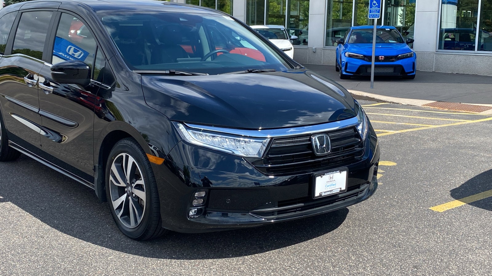 Certified 2023 Honda Odyssey Touring with VIN 5FNRL6H87PB068691 for sale in Saint Paul, Minnesota