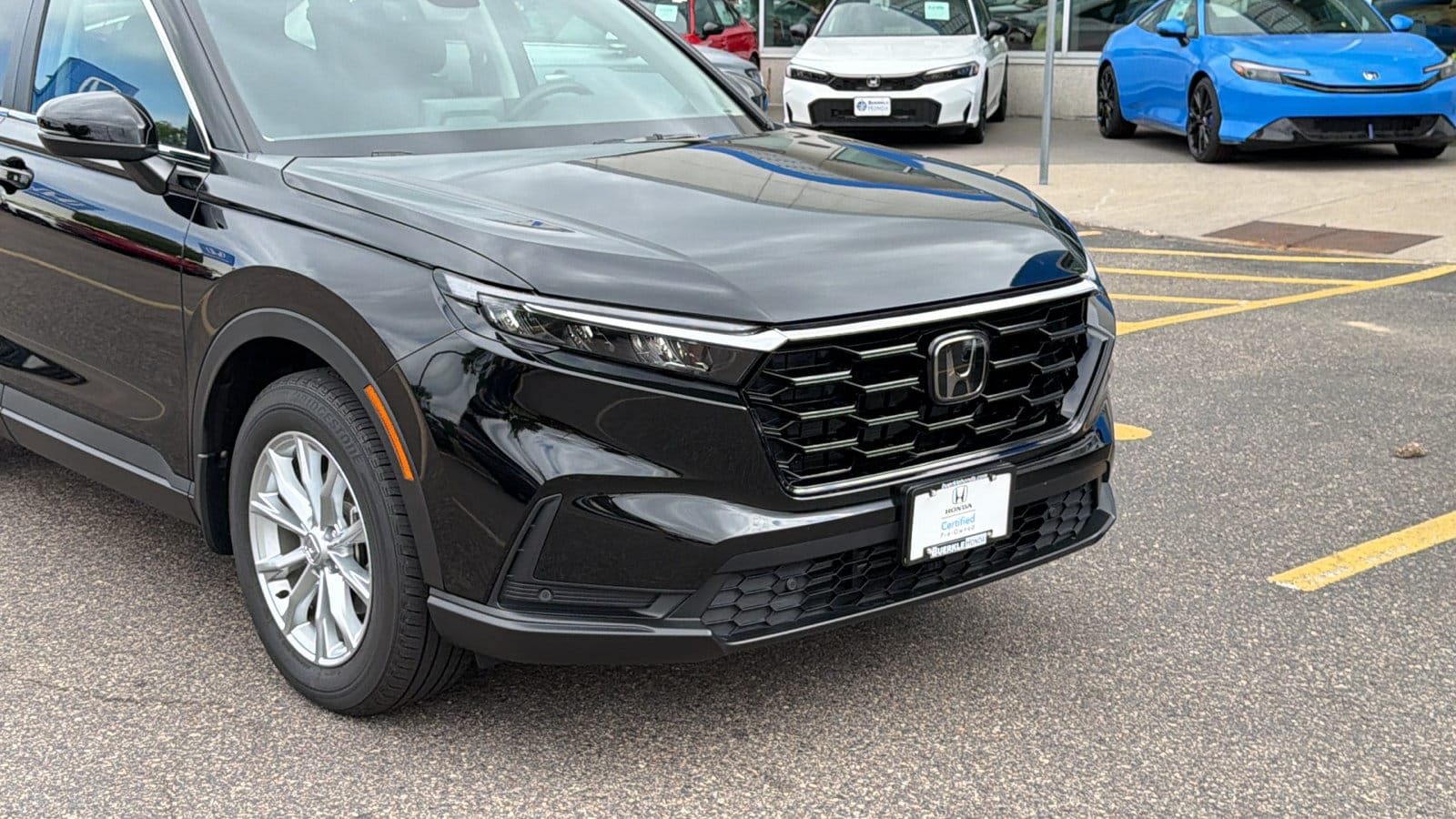 Certified 2025 Honda CR-V EX-L with VIN 2HKRS4H7XSH437410 for sale in Saint Paul, Minnesota