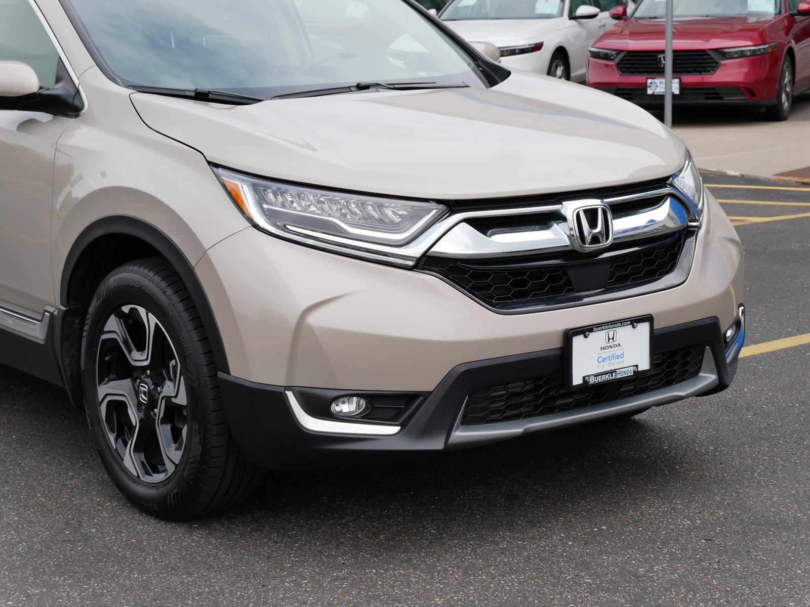 Certified 2019 Honda CR-V Touring with VIN 2HKRW2H90KH619014 for sale in Saint Paul, MN