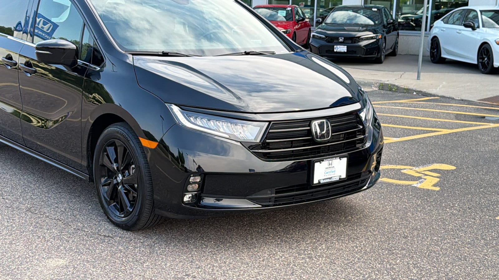 Certified 2024 Honda Odyssey SPORT with VIN 5FNRL6H76RB075772 for sale in Saint Paul, Minnesota