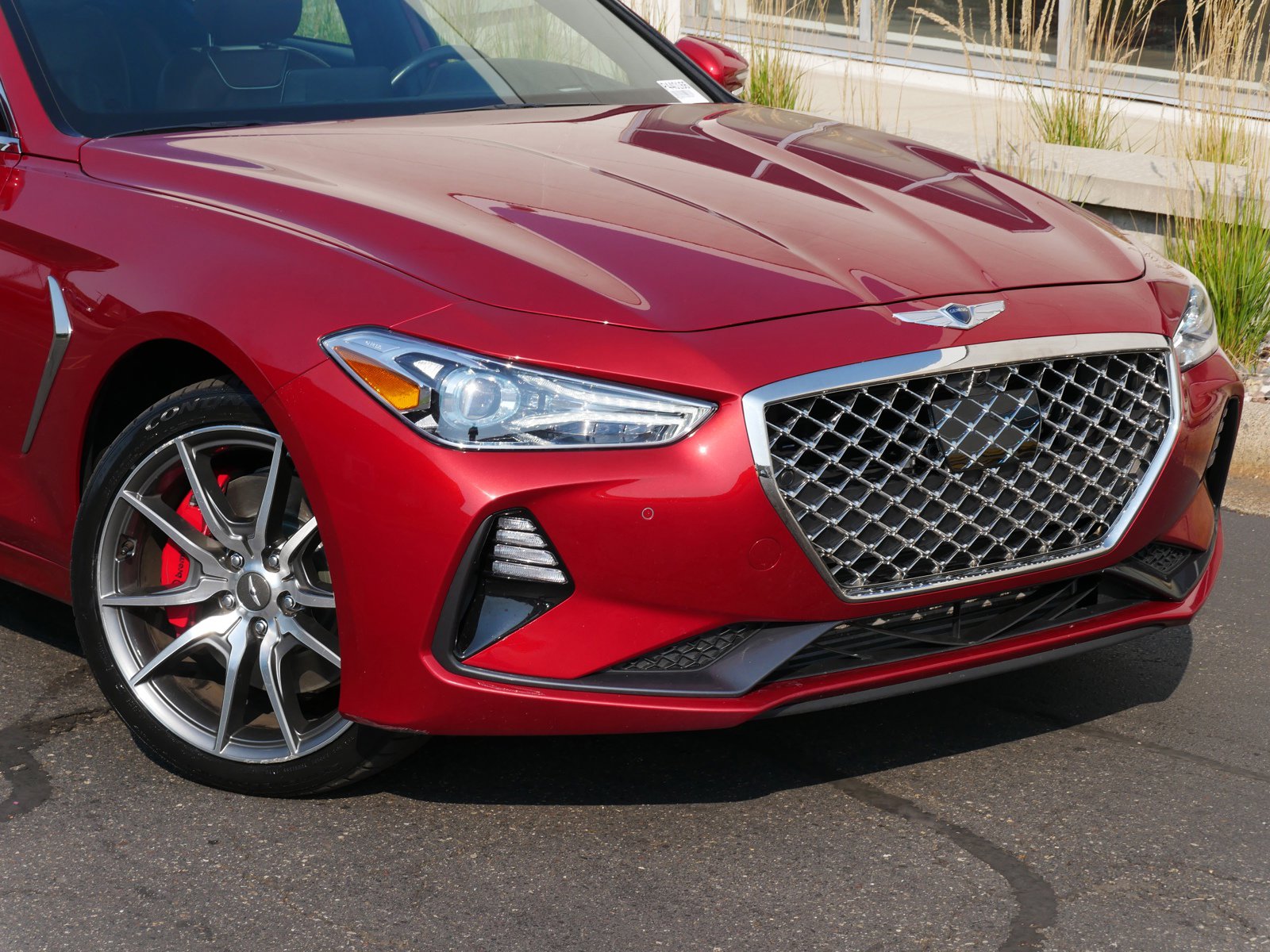 Certified 2020 GENESIS G70 Standard with VIN KMTG34LE1LU063739 for sale in Saint Paul, MN