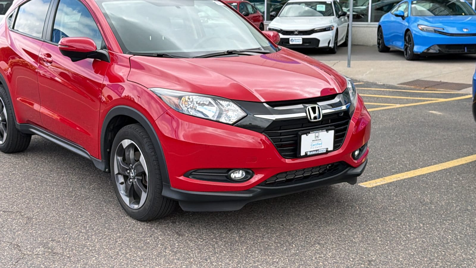 Certified 2018 Honda HR-V EX with VIN 3CZRU6H53JG707258 for sale in Saint Paul, Minnesota