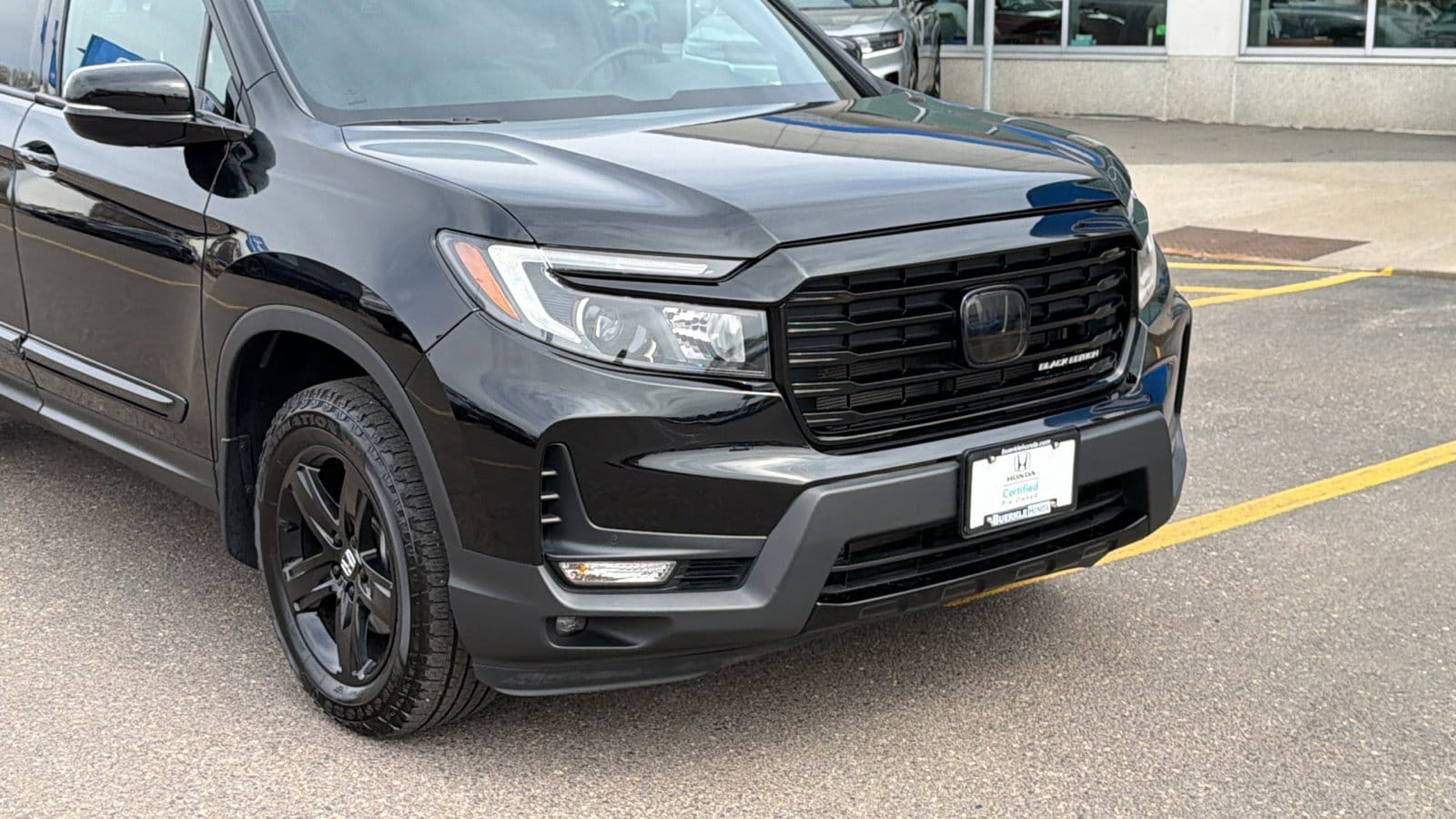 Certified 2023 Honda Ridgeline Black Edition with VIN 5FPYK3F86PB048598 for sale in Saint Paul, Minnesota