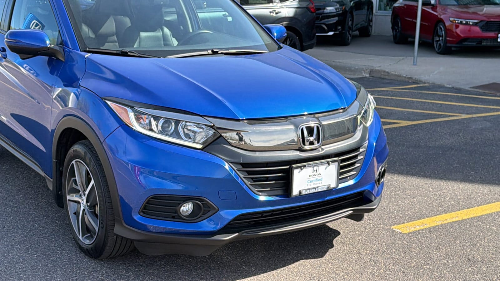 Certified 2022 Honda HR-V EX-L with VIN 3CZRU6H76NM735175 for sale in Saint Paul, Minnesota