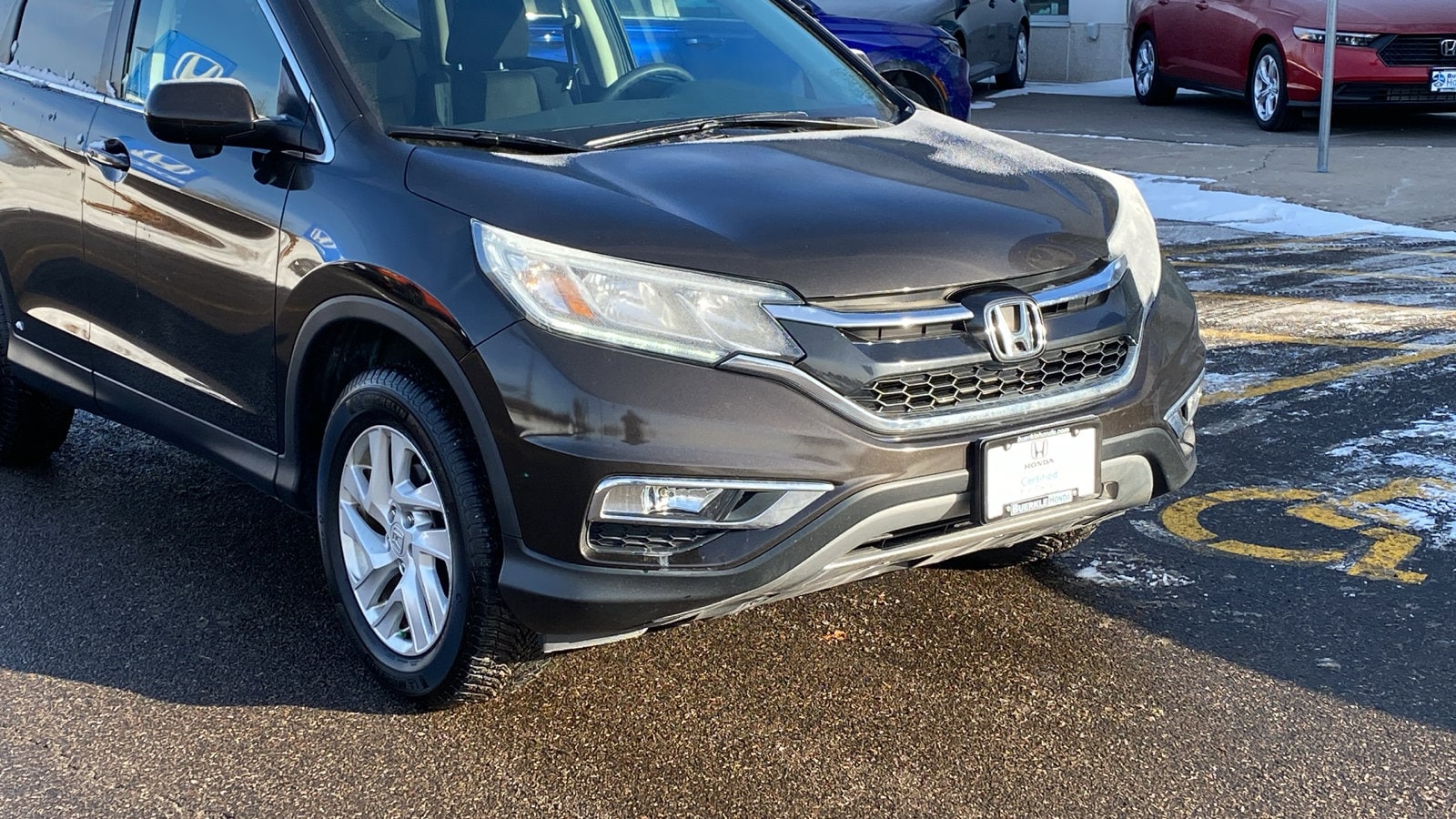 Certified 2016 Honda CR-V EX with VIN 5J6RM4H52GL086854 for sale in Saint Paul, Minnesota