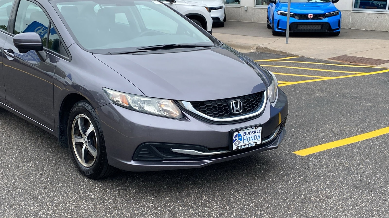 Certified 2015 Honda Civic SE with VIN 19XFB2F72FE119656 for sale in Saint Paul, Minnesota