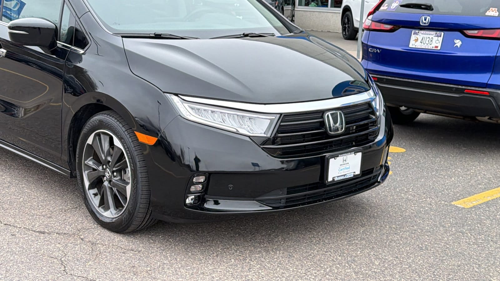 Certified 2023 Honda Odyssey Elite with VIN 5FNRL6H94PB054305 for sale in Saint Paul, Minnesota