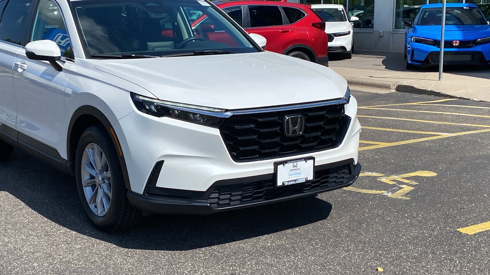 Certified 2023 Honda CR-V EX with VIN 5J6RS4H41PL007154 for sale in Saint Paul, Minnesota