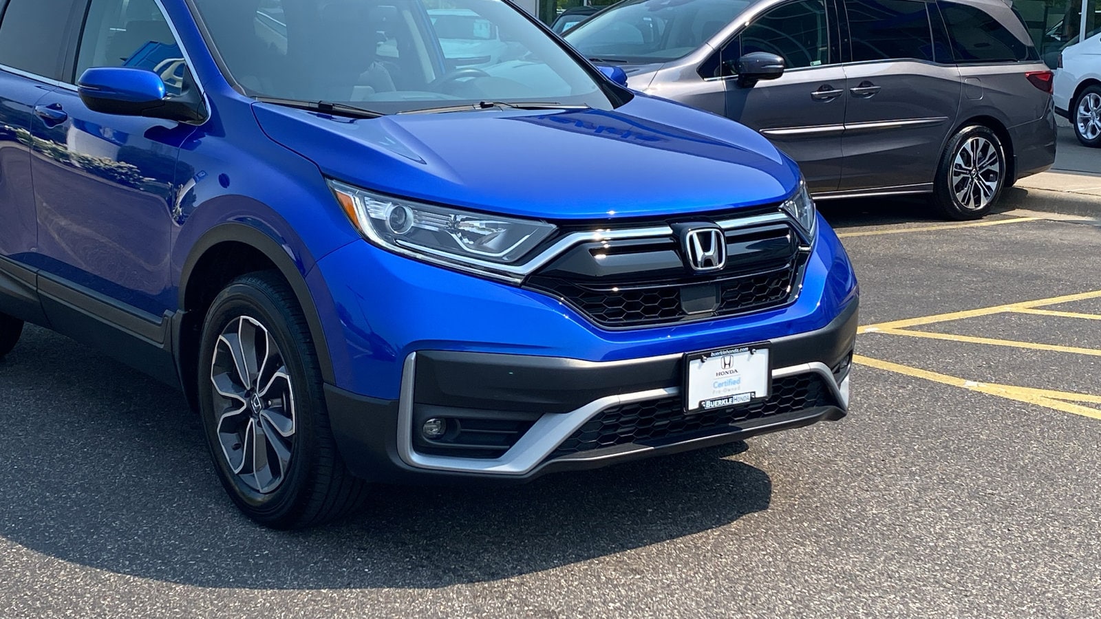 Certified 2022 Honda CR-V EX-L with VIN 7FARW2H89NE039520 for sale in Saint Paul, Minnesota